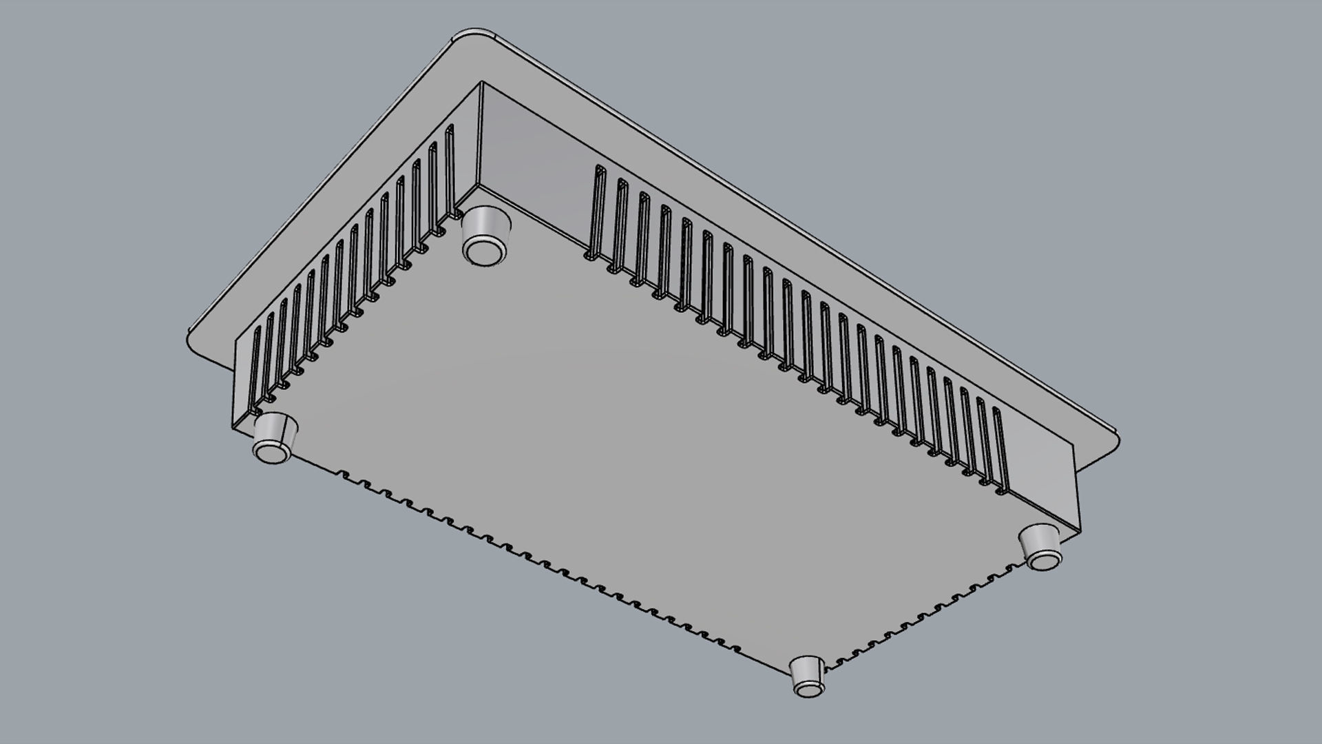 Fogatti Cooktop 2 Burners 200 Induction 3D model_17