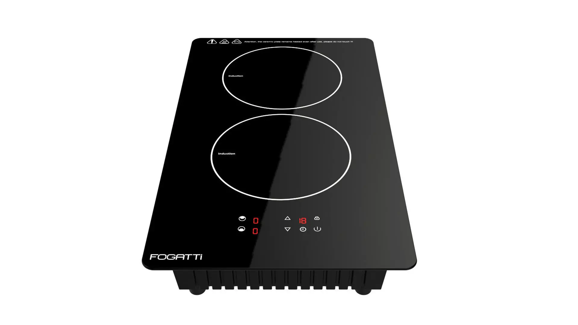 Fogatti Cooktop 2 Burners 200 Induction 3D model_0