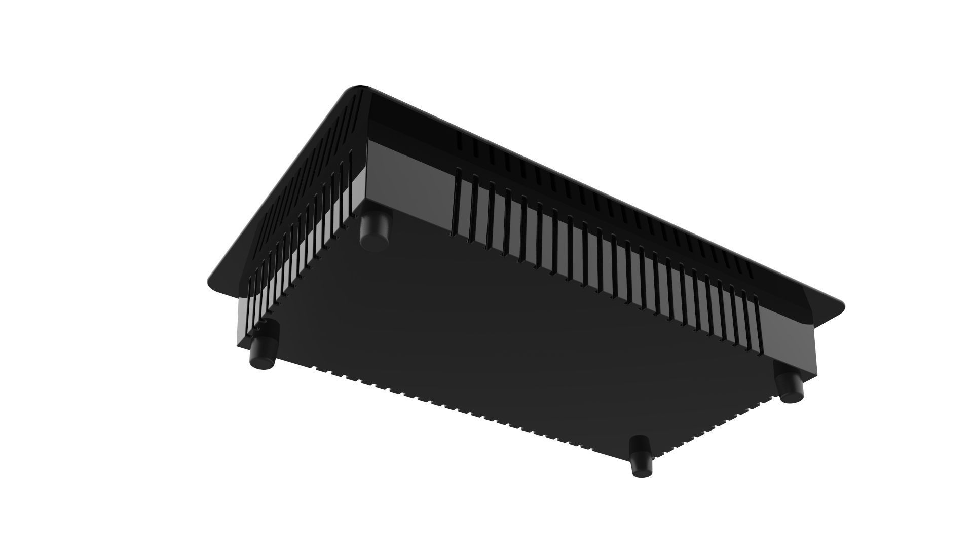 Fogatti Cooktop 2 Burners 200 Induction 3D model_9