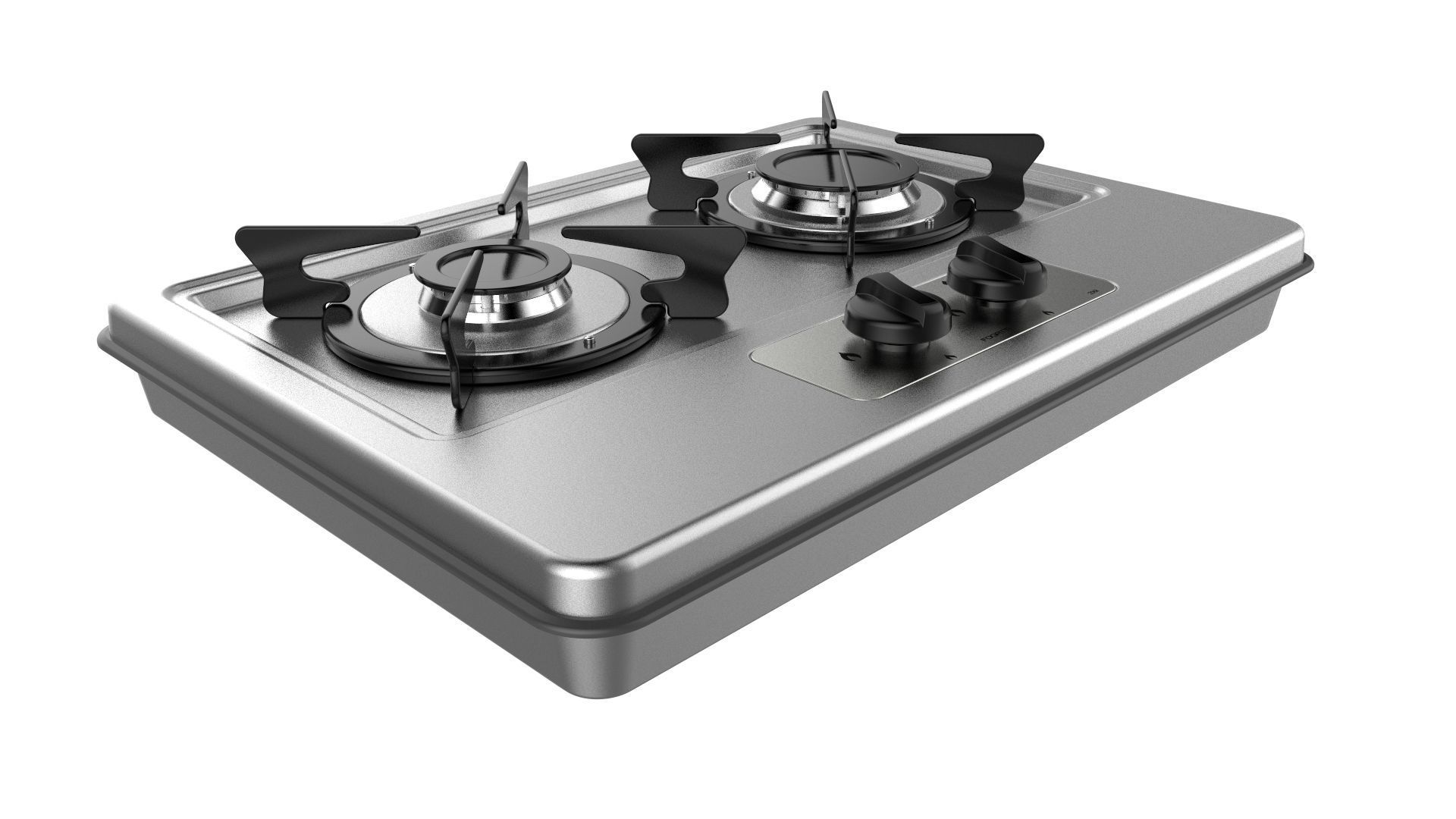 Fogatti Cooktop 2 Burners 200i 3D model_2