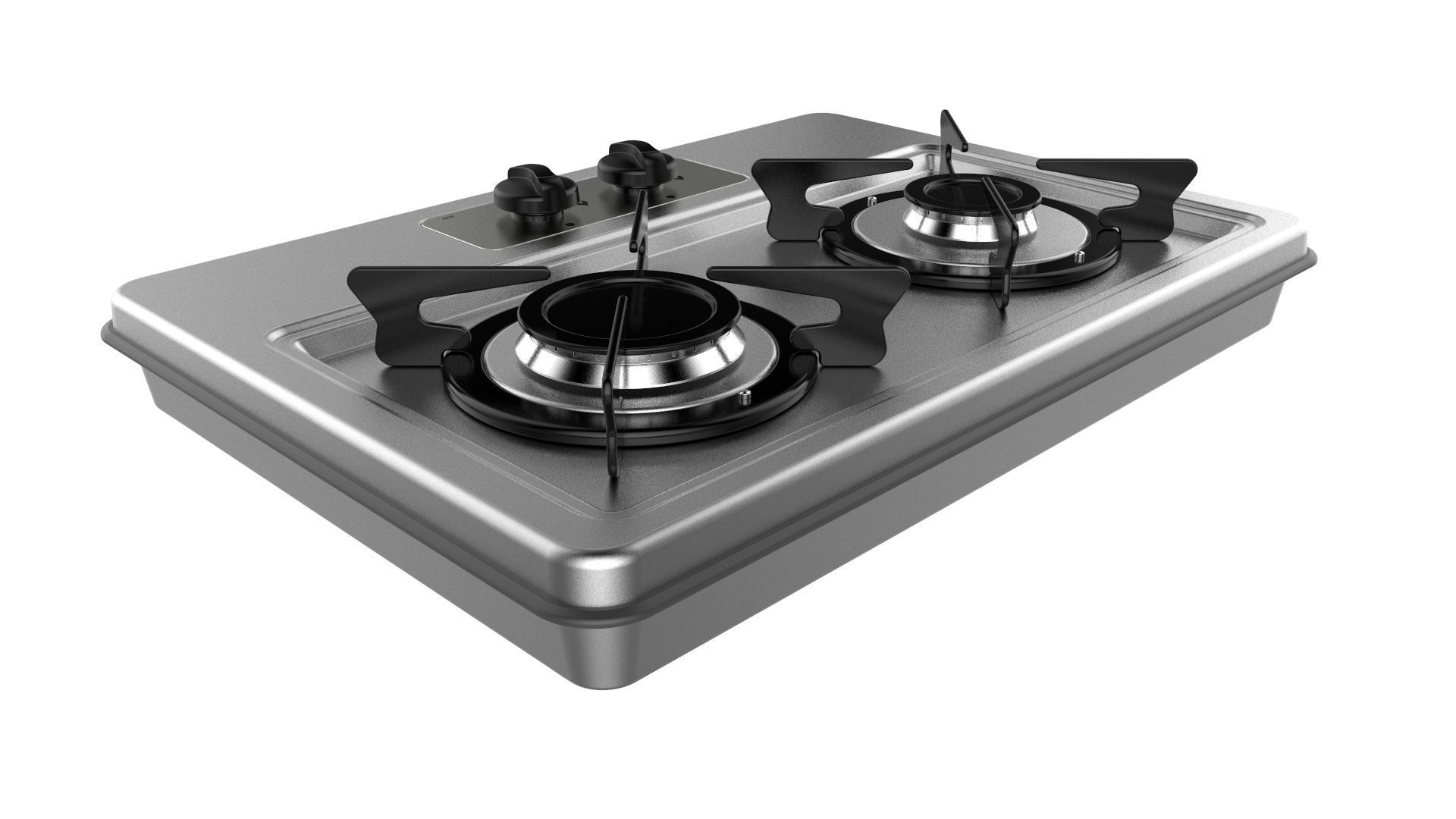 Fogatti Cooktop 2 Burners 200i 3D model_6