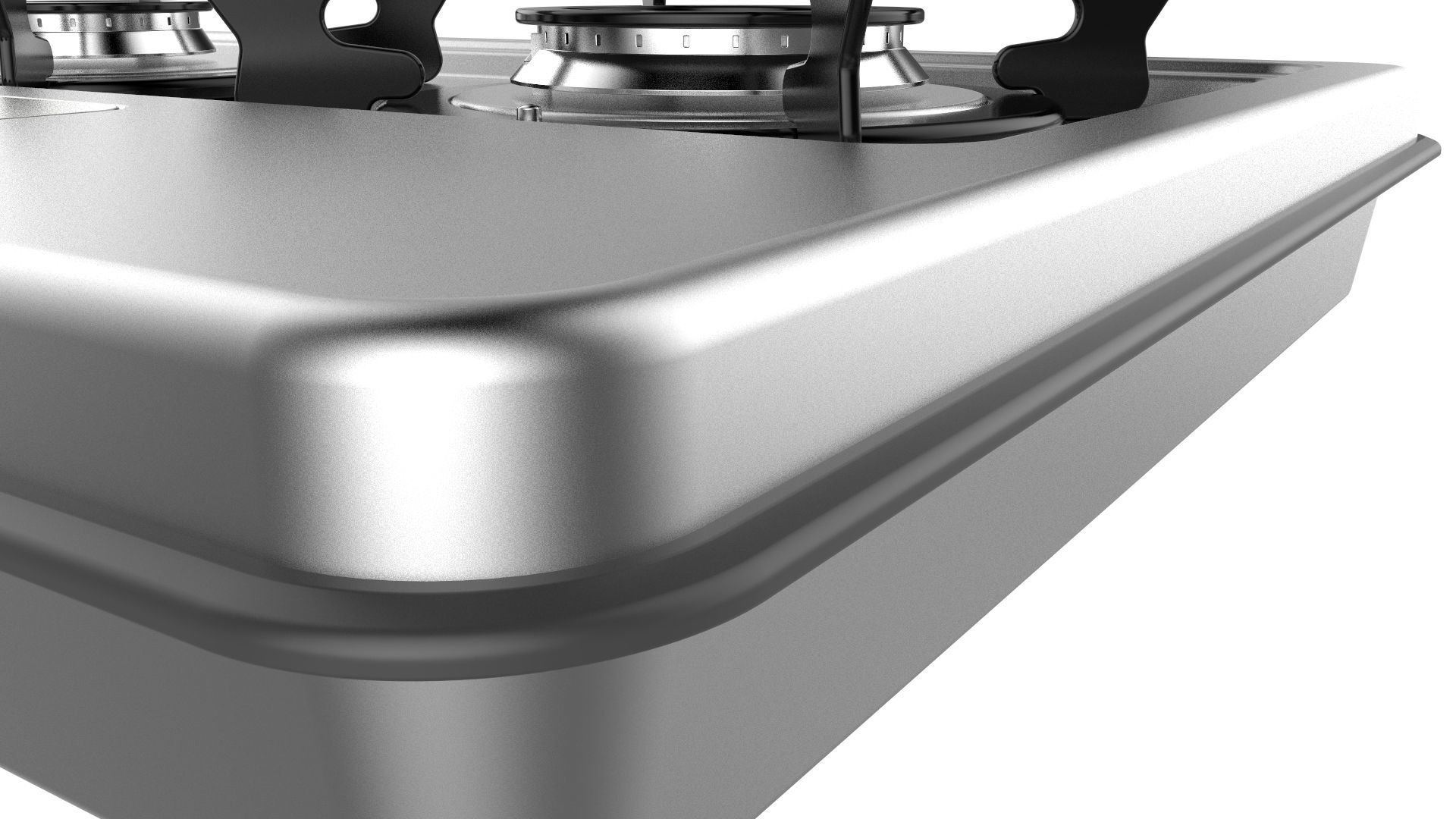 Fogatti Cooktop 2 Burners 200i 3D model_11