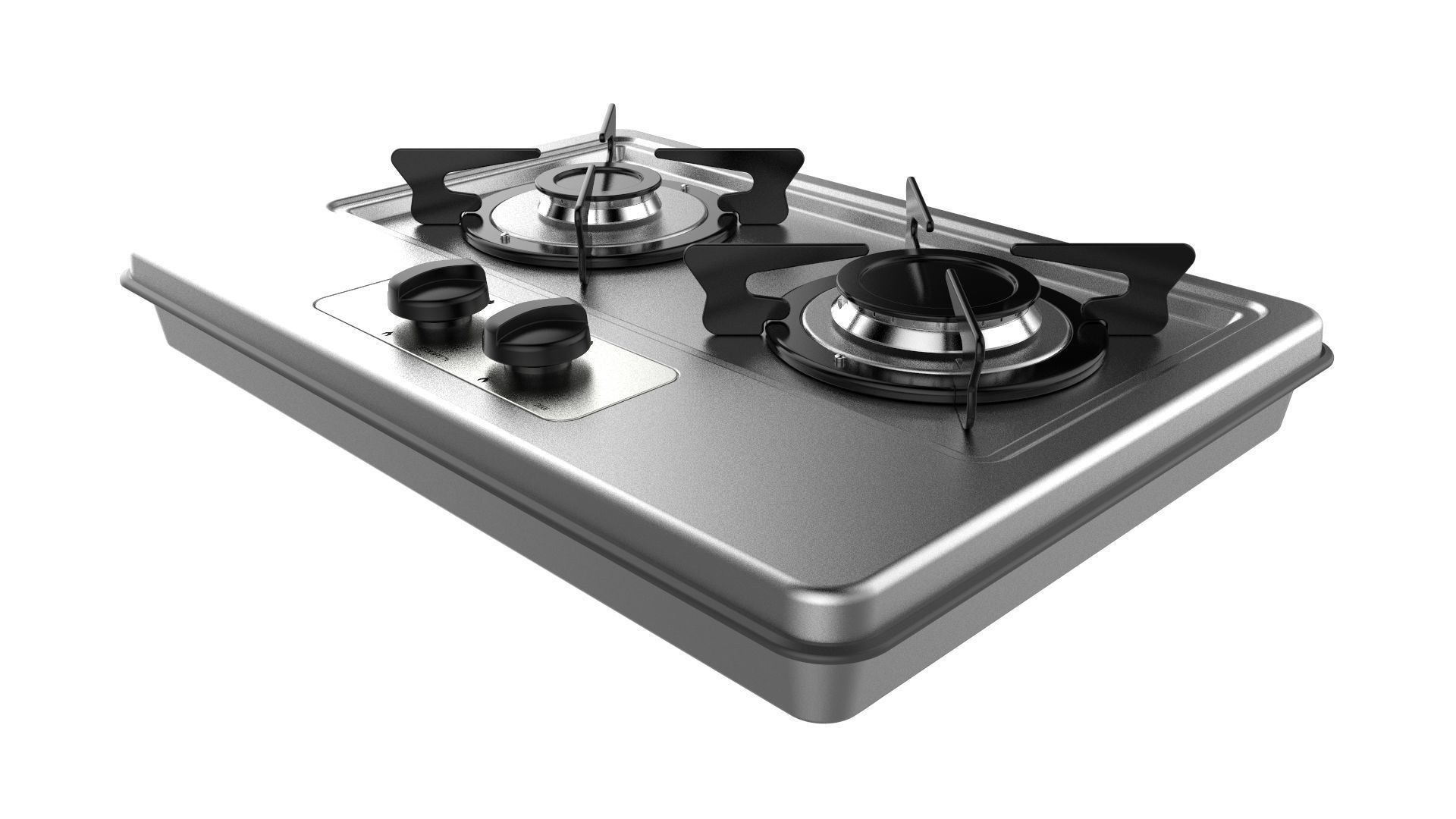 Fogatti Cooktop 2 Burners 200i 3D model_8
