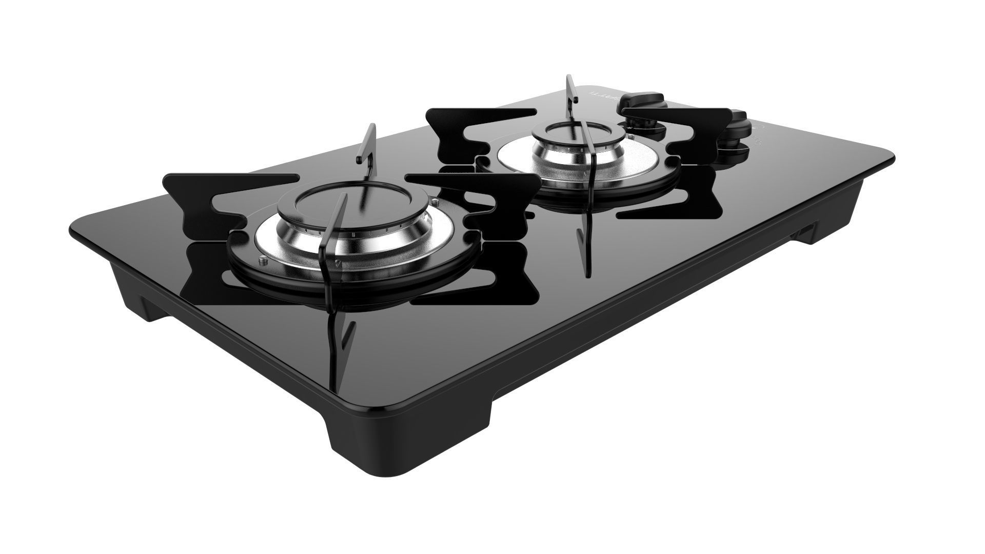Fogatti Cooktop 2 Burners V200 3D model_4