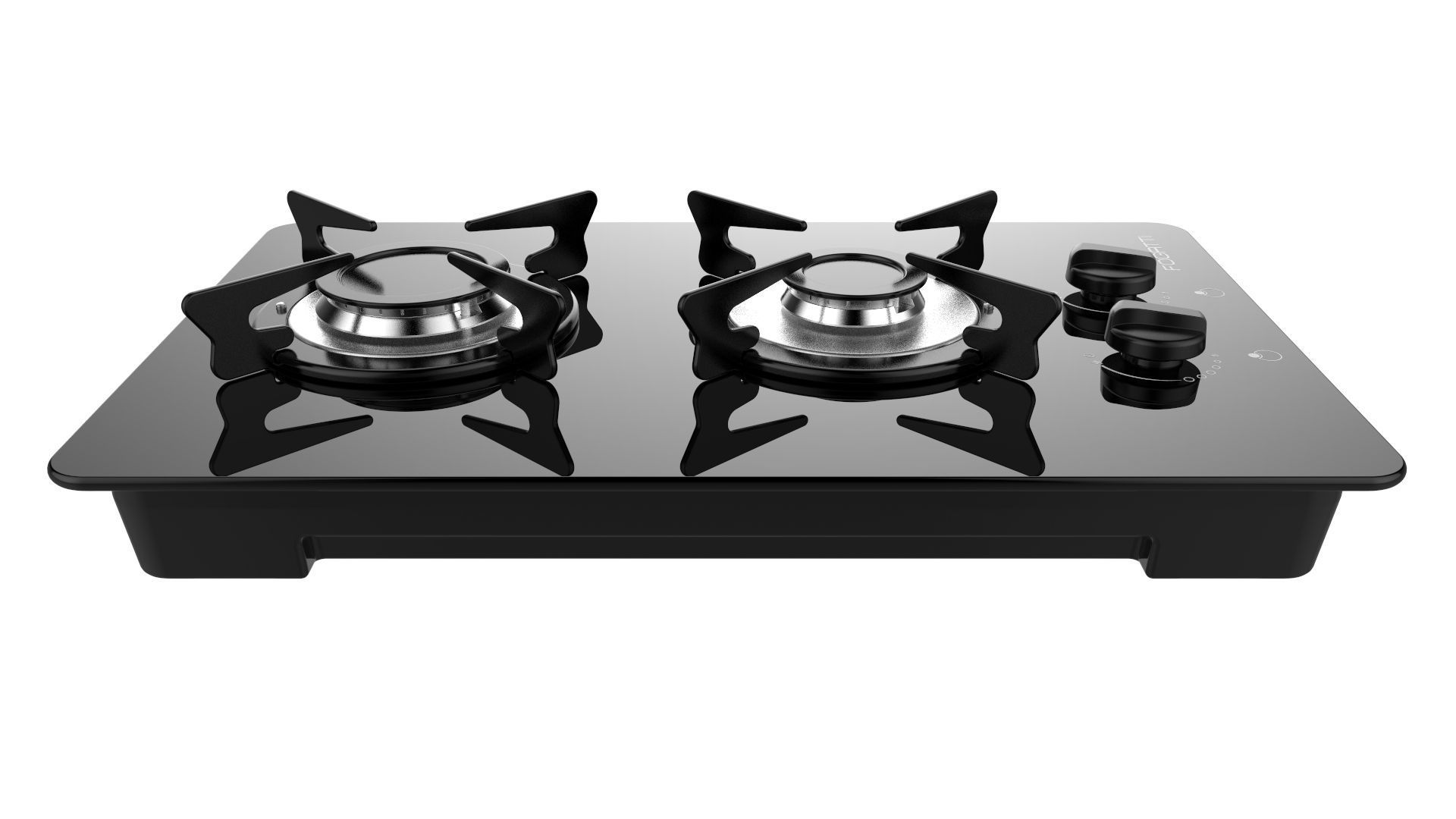 Fogatti Cooktop 2 Burners V200 3D model_3
