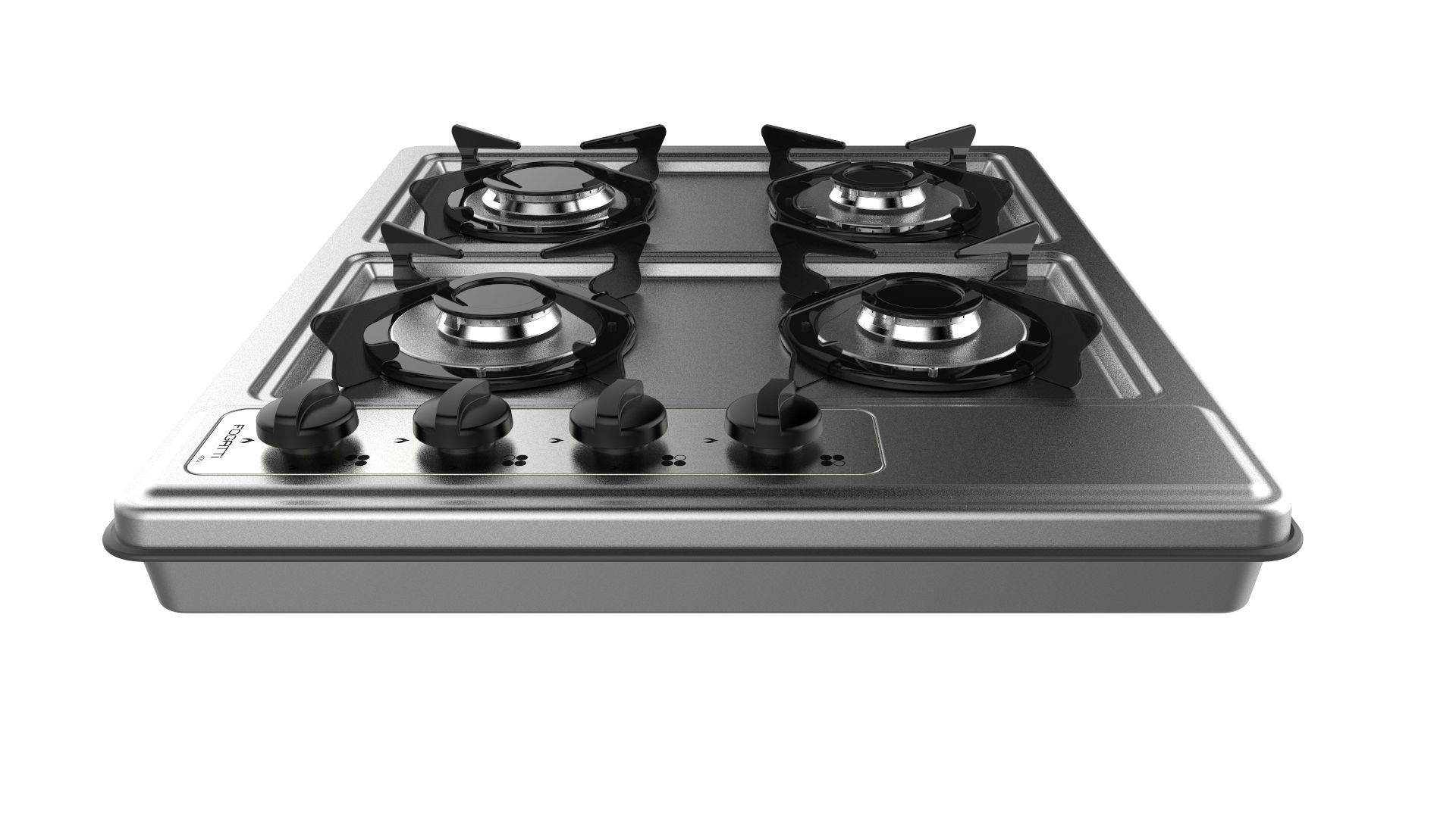 Fogatti Cooktop 4 Burners 400i 3D model_7