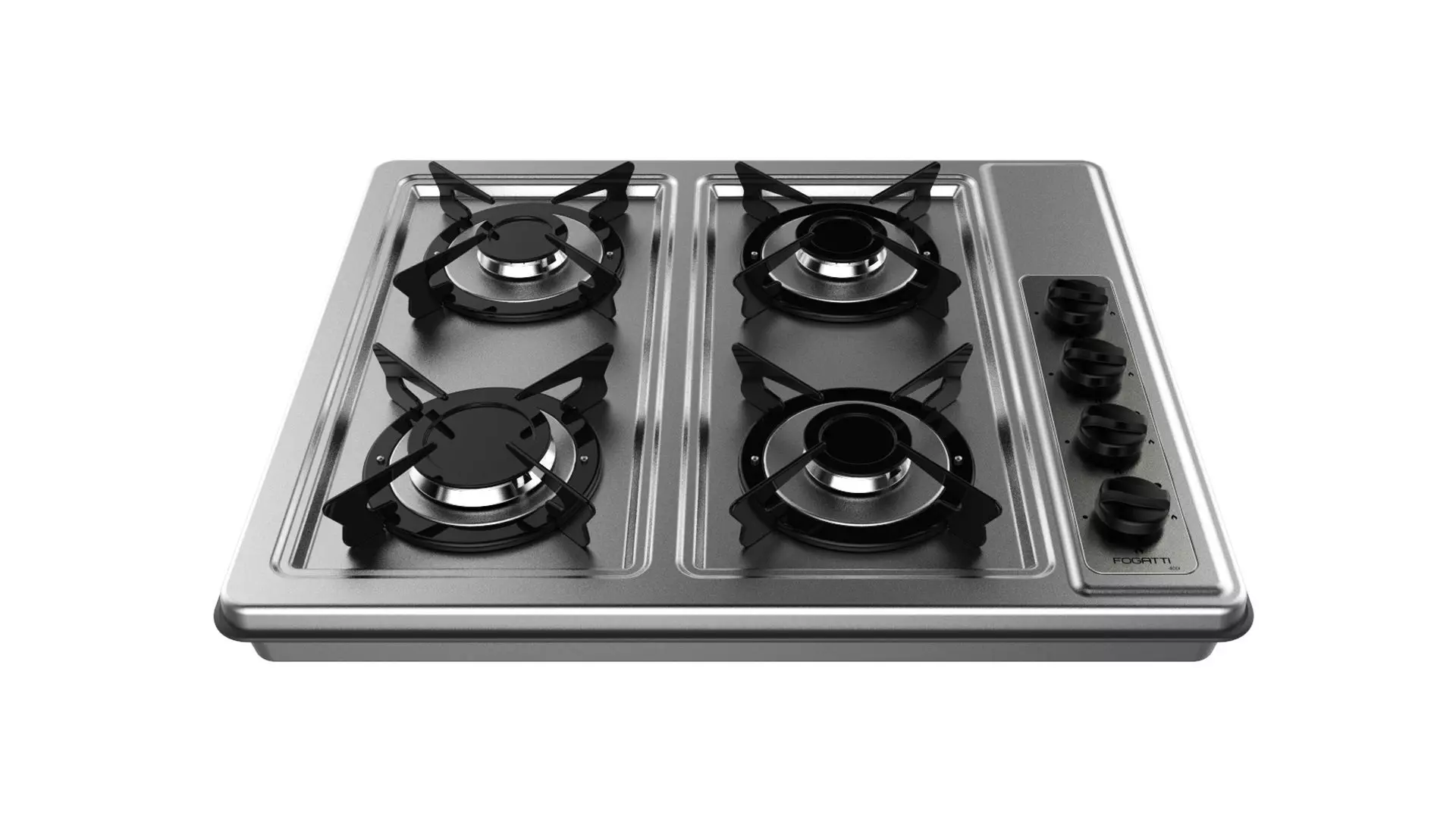 Fogatti Cooktop 4 Burners 400i 3D model_0