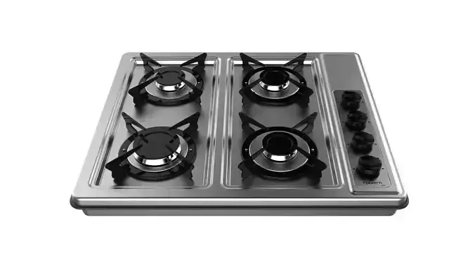 Fogatti Cooktop 4 Burners 400i 3D model
