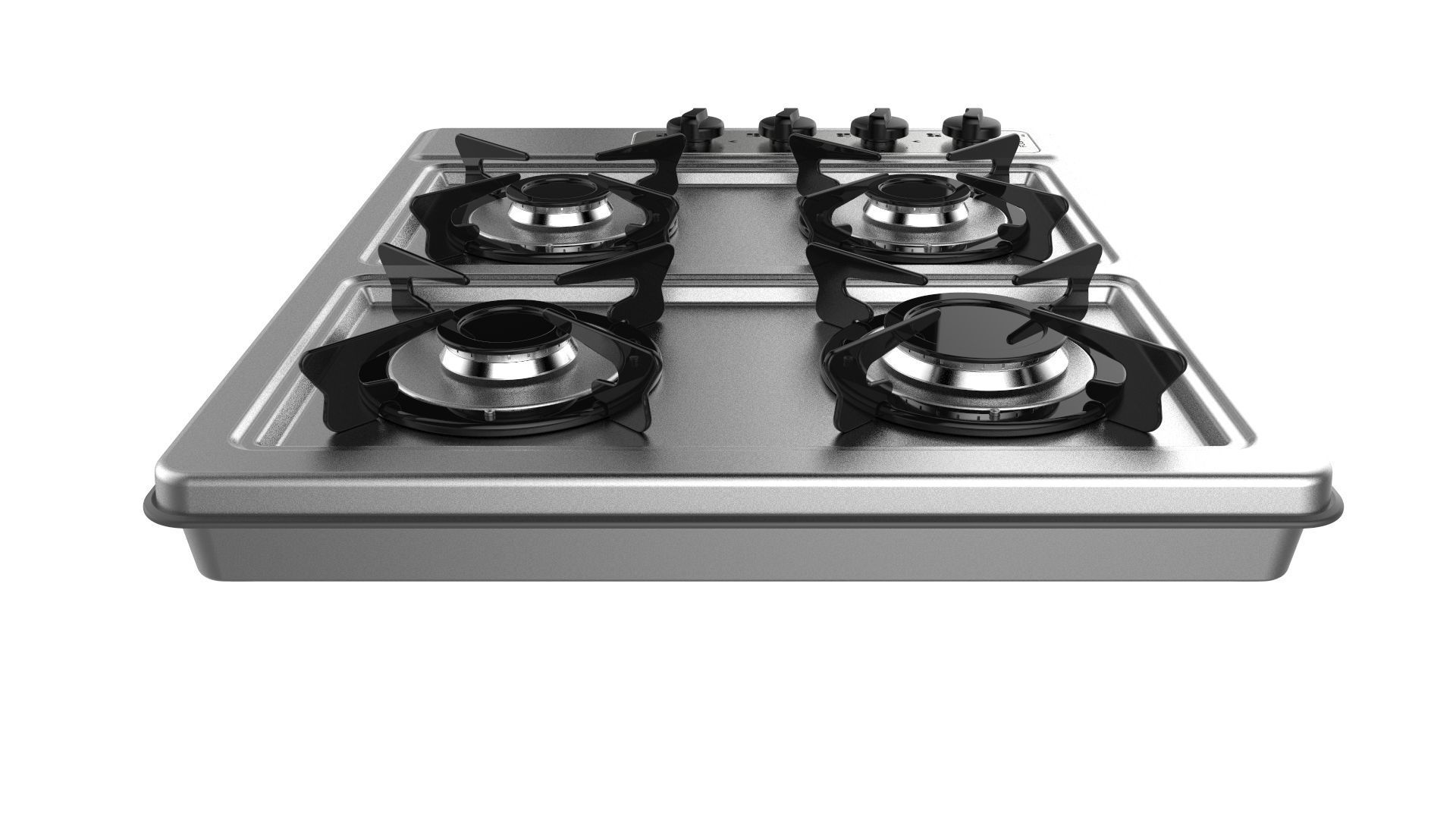 Fogatti Cooktop 4 Burners 400i 3D model_3