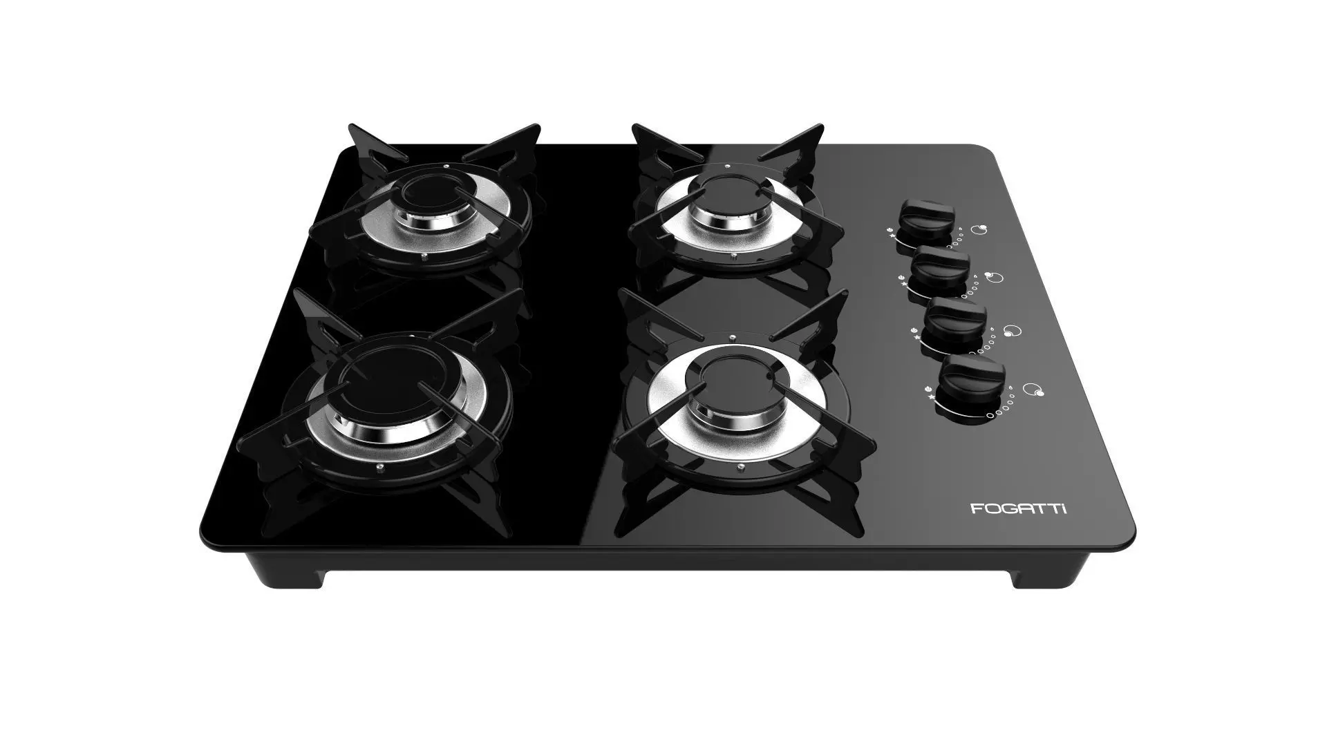 Fogatti Cooktop 4 Burners V400 3D model_0