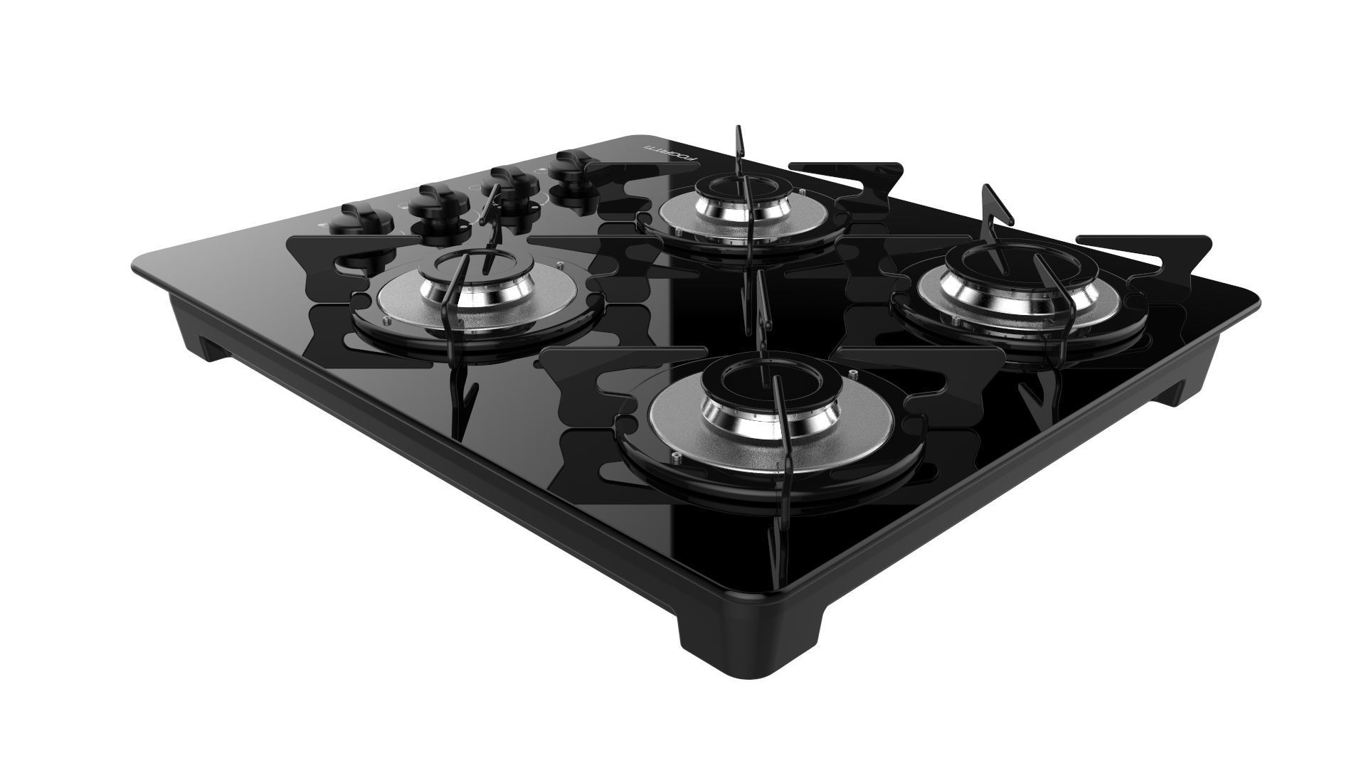 Fogatti Cooktop 4 Burners V400 3D model_4
