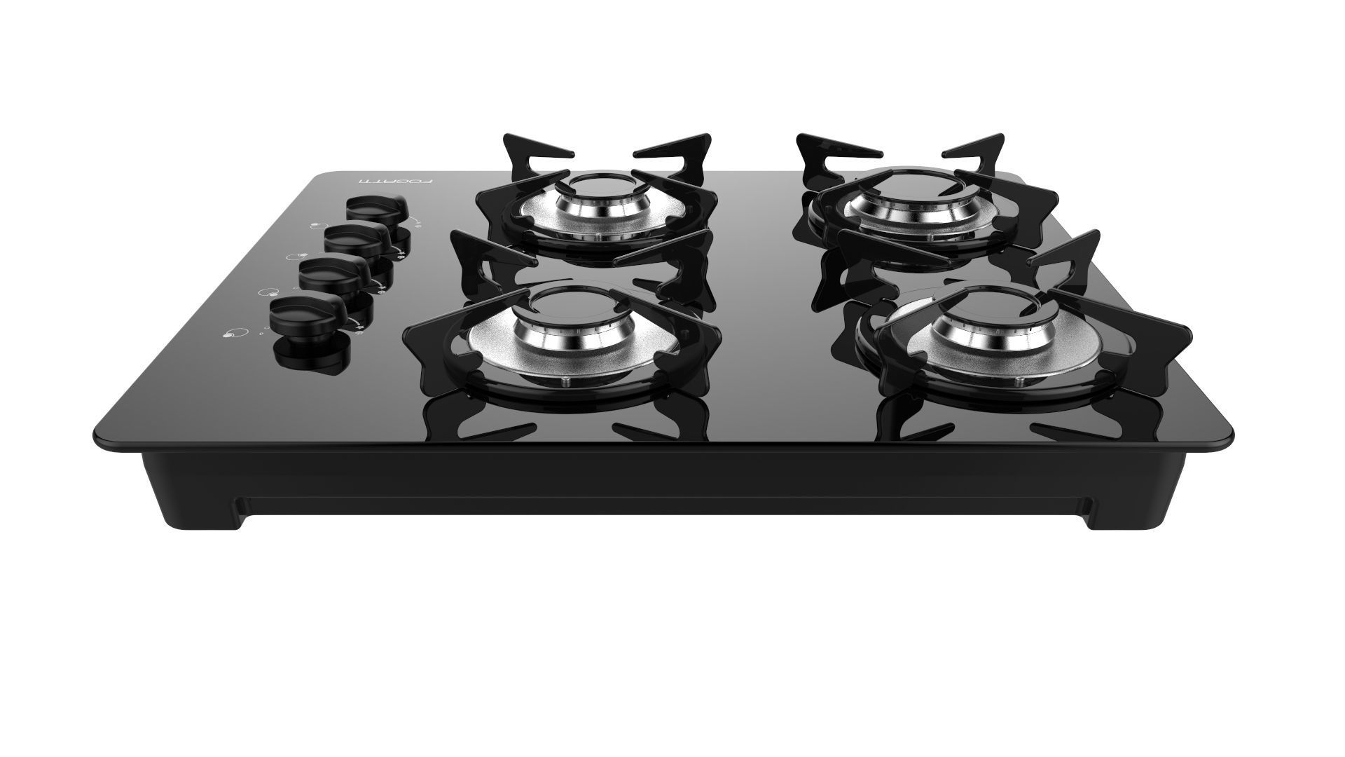 Fogatti Cooktop 4 Burners V400 3D model_5