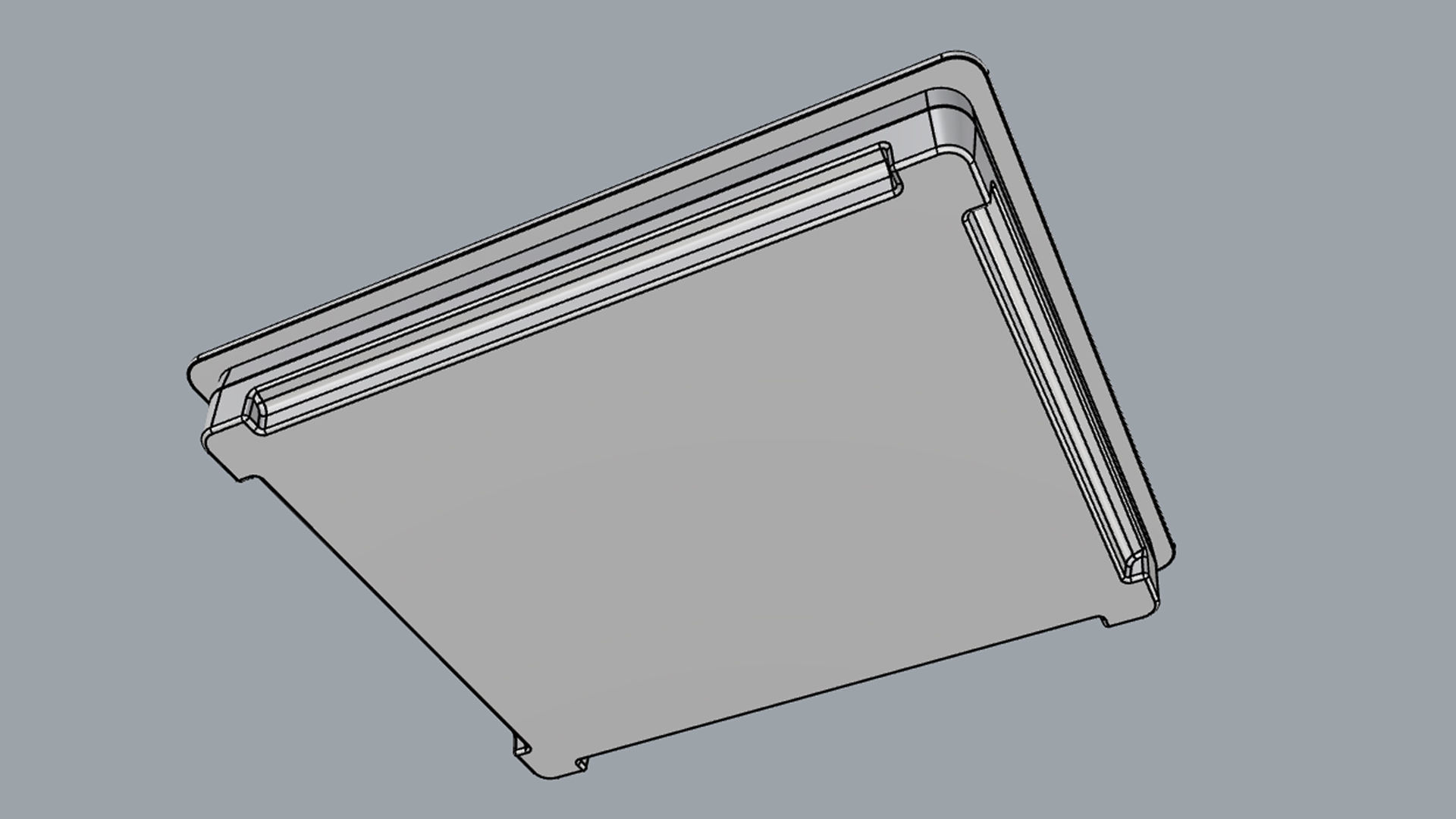 Fogatti Cooktop 4 Burners V400 TC 3D model_19