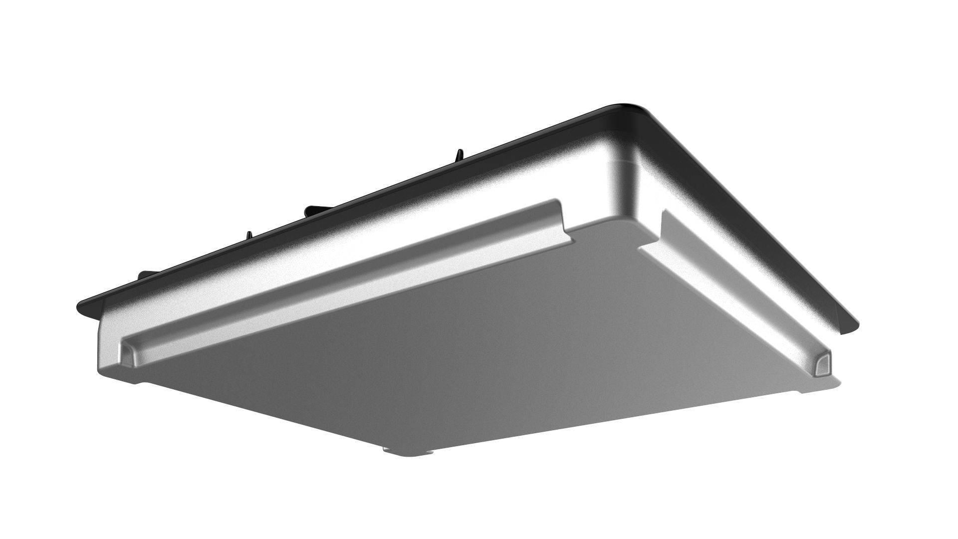 Fogatti Cooktop 4 Burners V400 TC 3D model_10