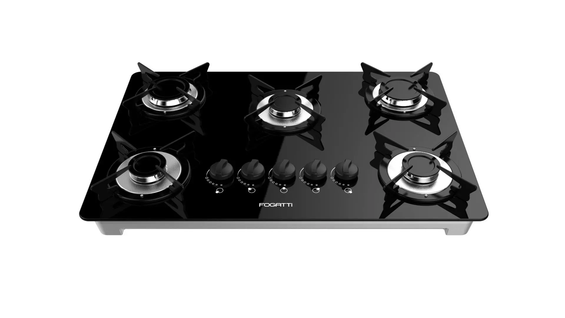 Fogatti Cooktop 5 Burners V500 X 3D model_0