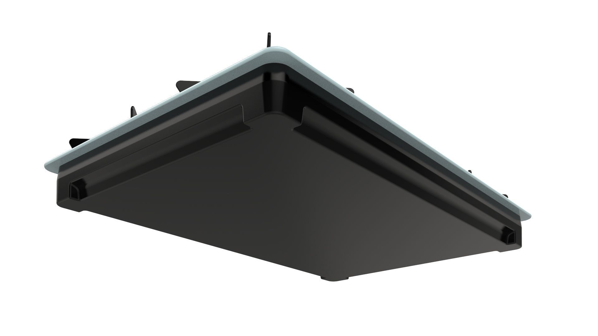 Fogatti Cooktop 5 Burners V500 X White 3D model_13