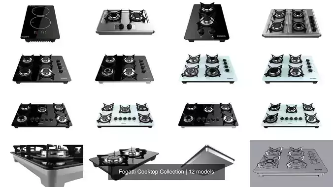 Fogatti Cooktop Collection