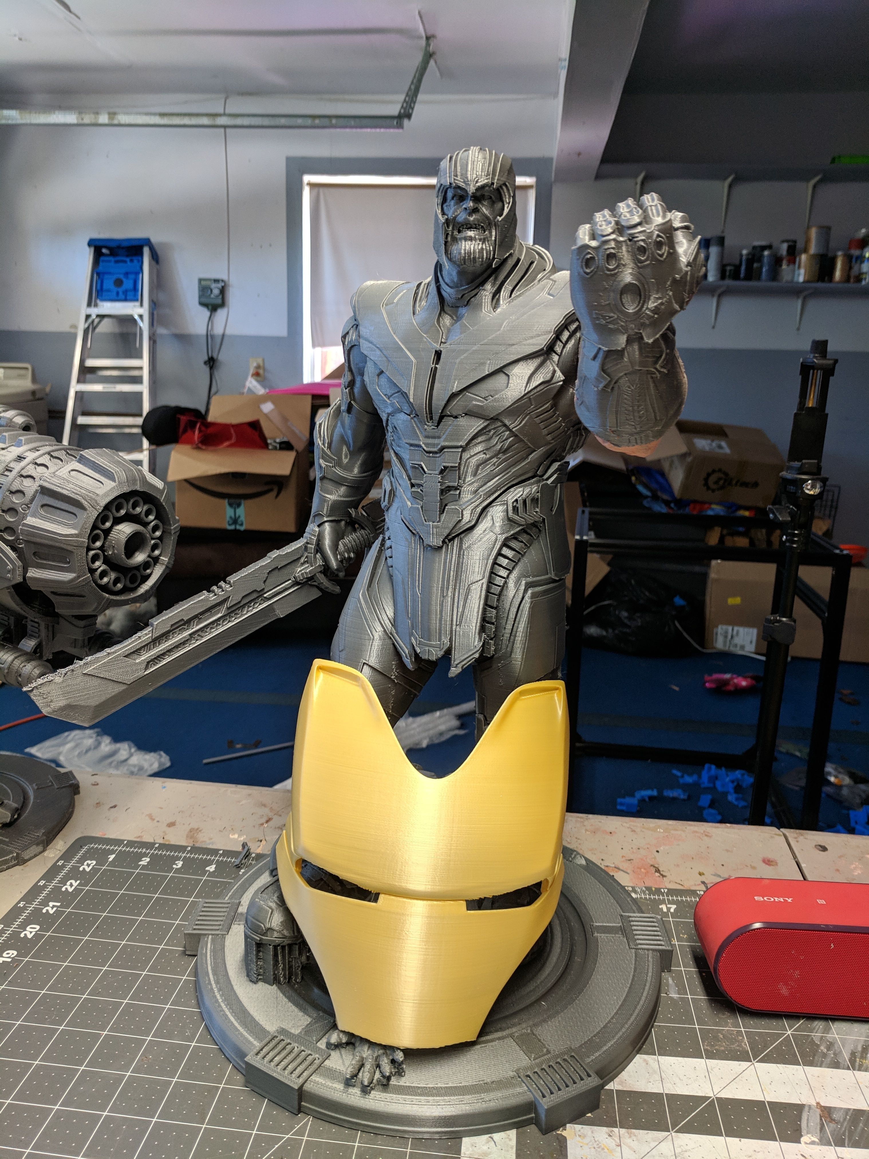 Thanos avengers 3D print model_1