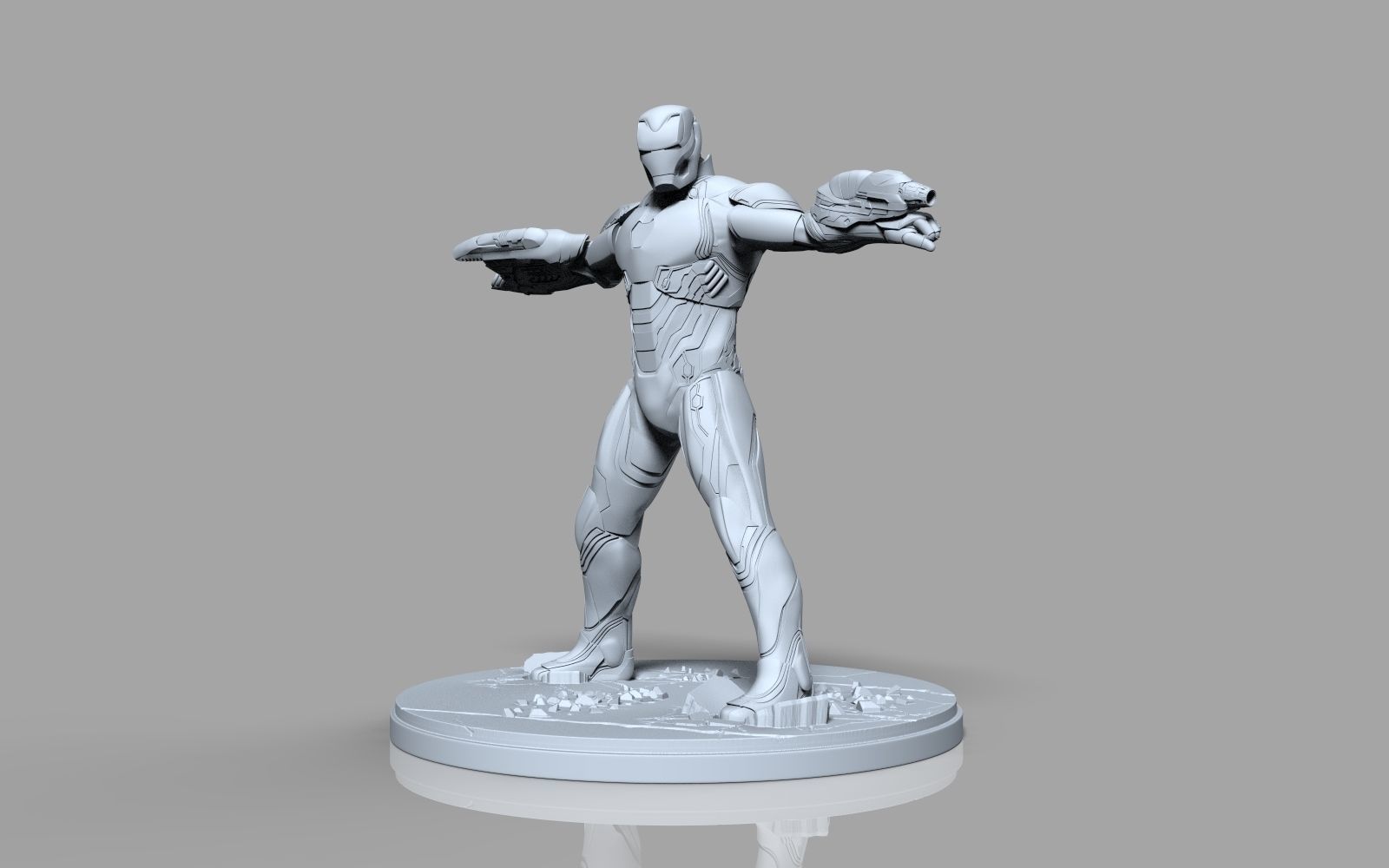 Iron Man MK50 3D print model_6