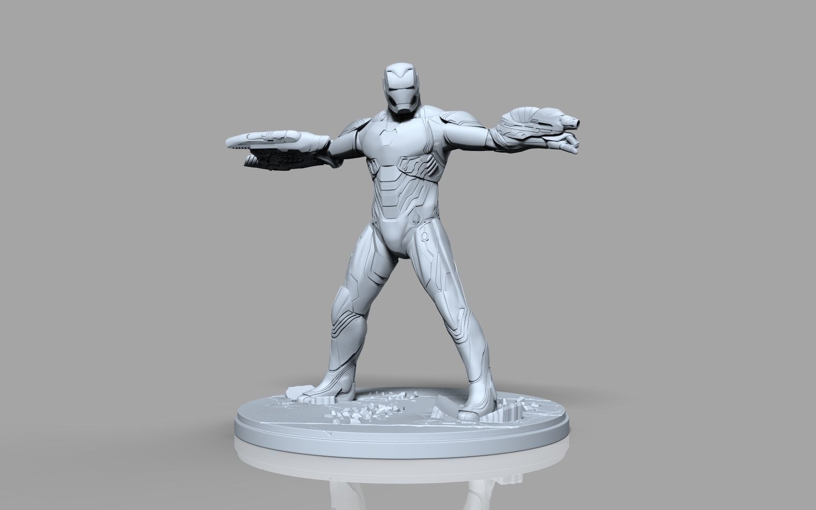 Iron Man MK50 3D print model_3