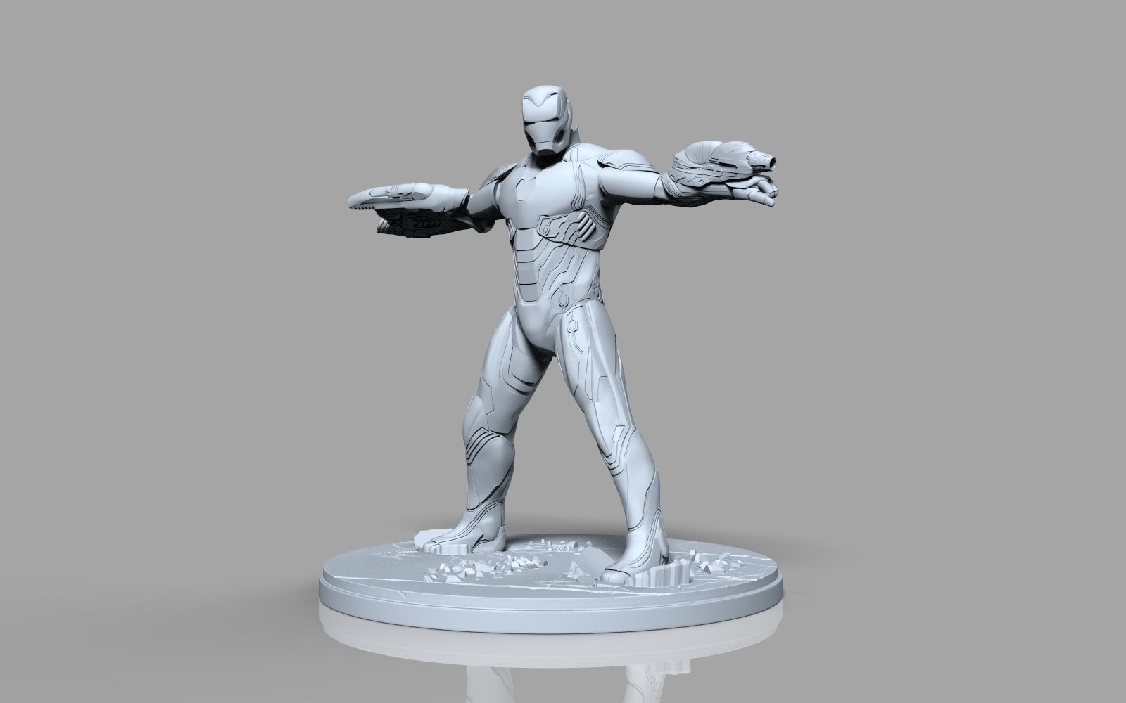 Iron Man MK50 3D print model_5