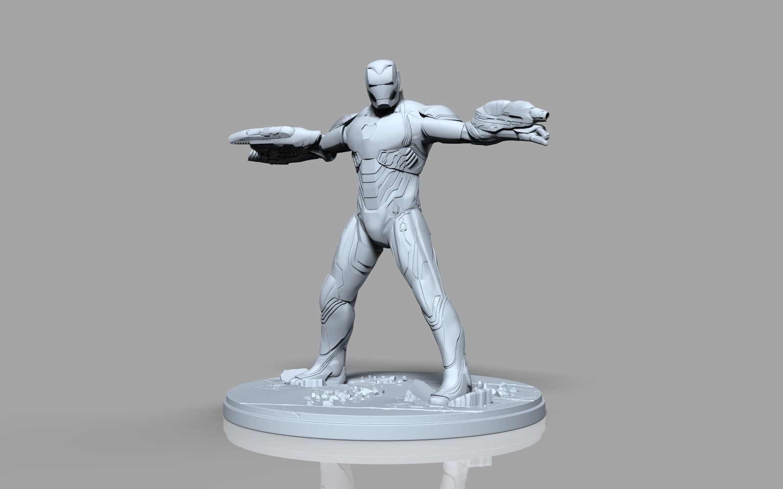 Iron Man MK50 3D print model_4
