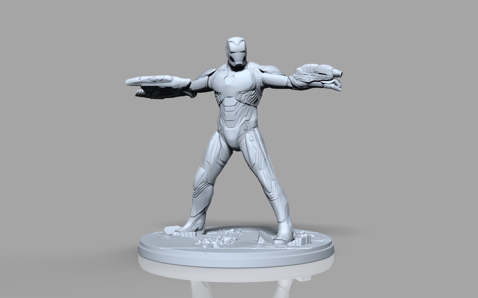 Iron Man MK50 3D print model_2