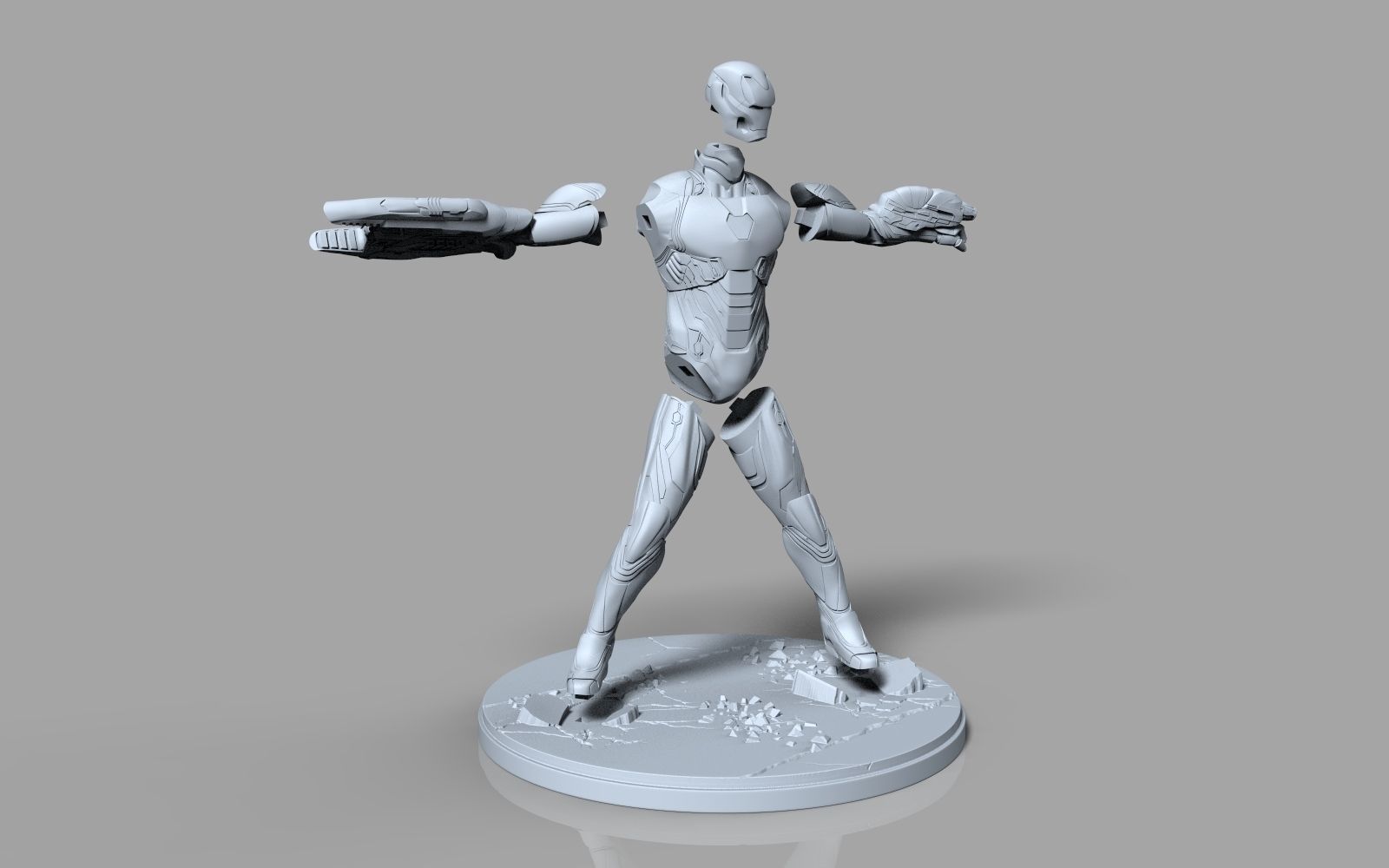 Iron Man MK50 3D print model_64
