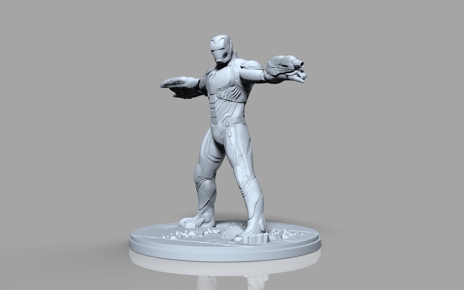Iron Man MK50 3D print model_7