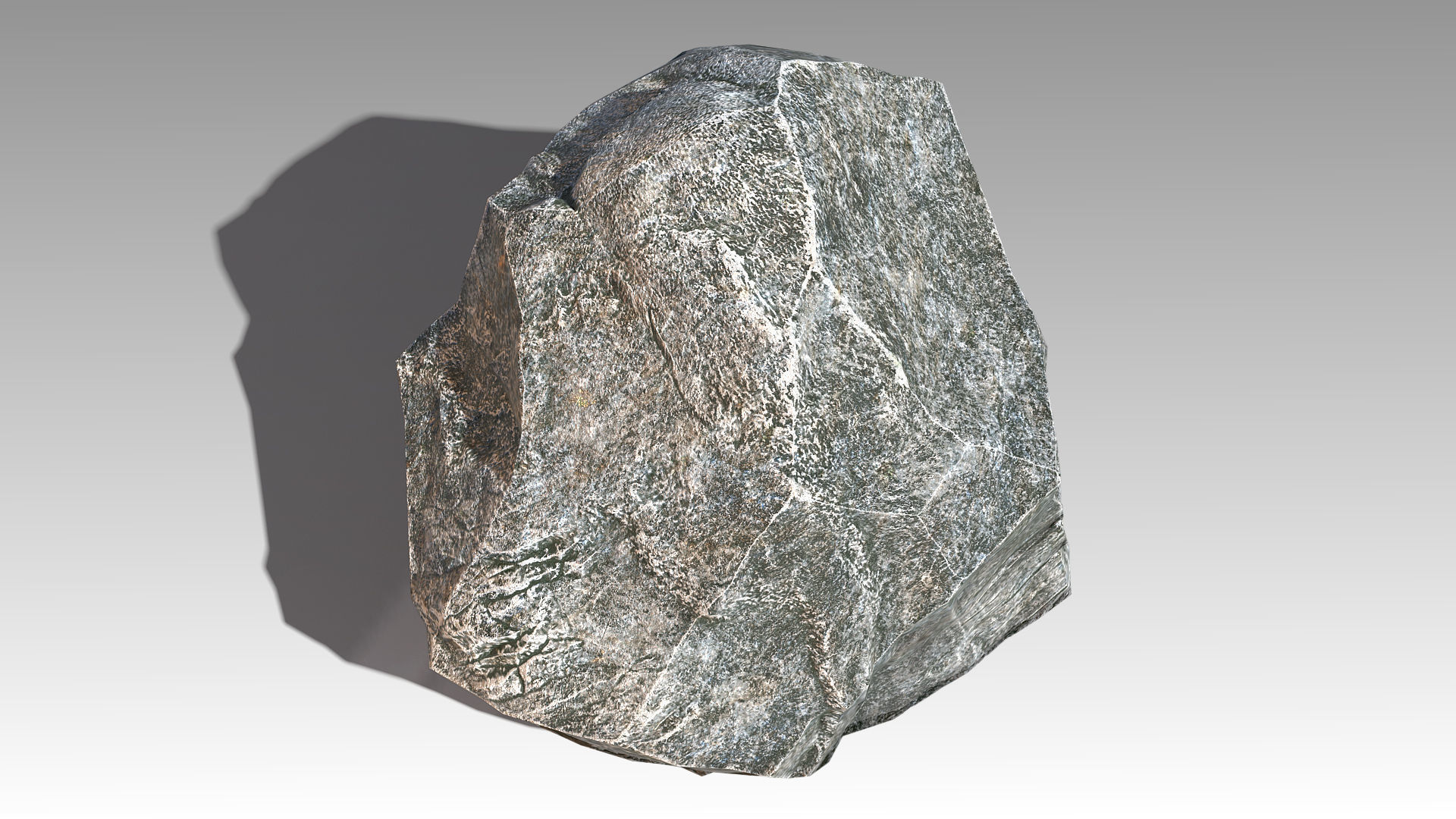 Stone 01 Set 01 PBR Low-poly 3D model_11