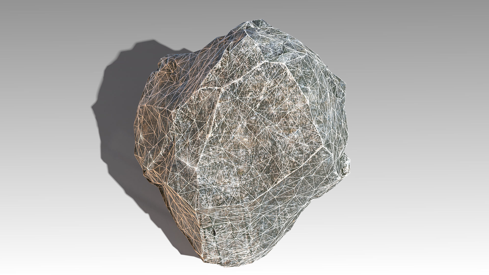 Stone 01 Set 01 PBR Low-poly 3D model_19