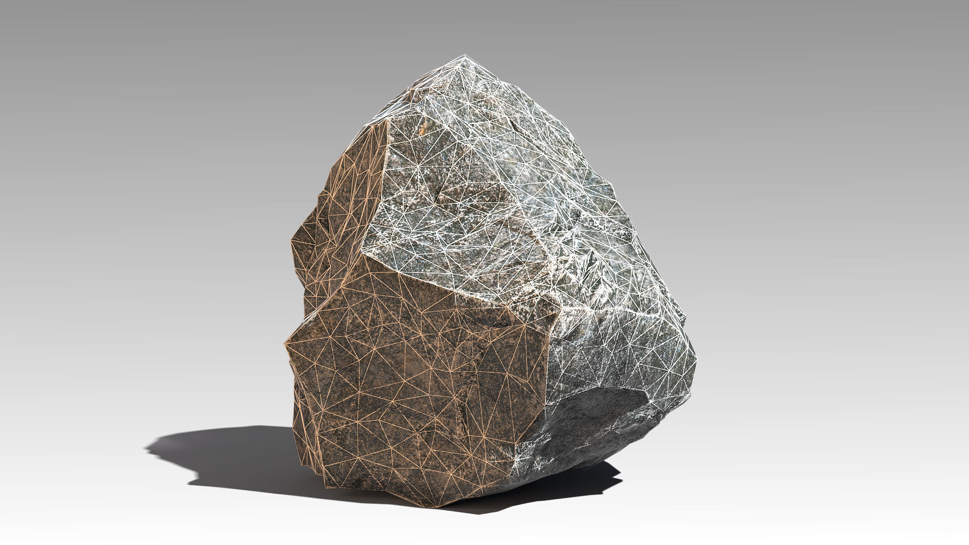 Stone 01 Set 01 PBR Low-poly 3D model_16