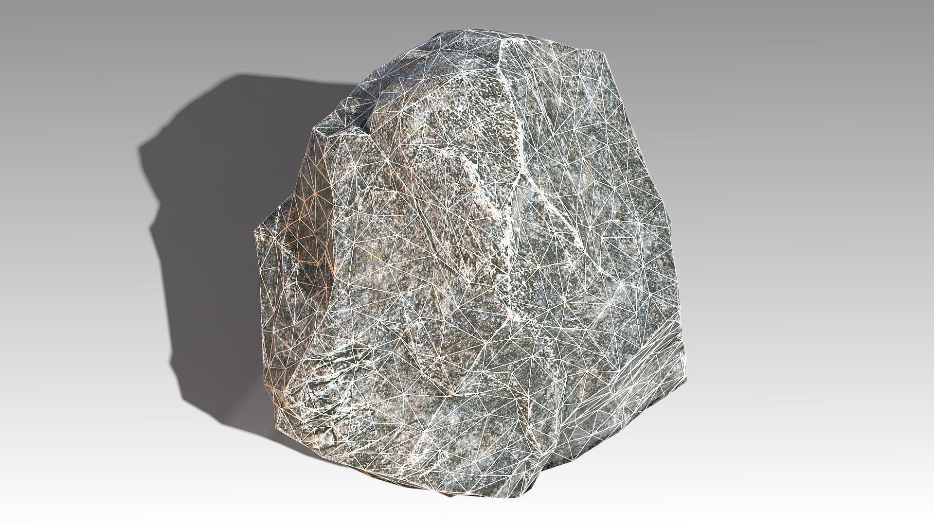 Stone 01 Set 01 PBR Low-poly 3D model_23