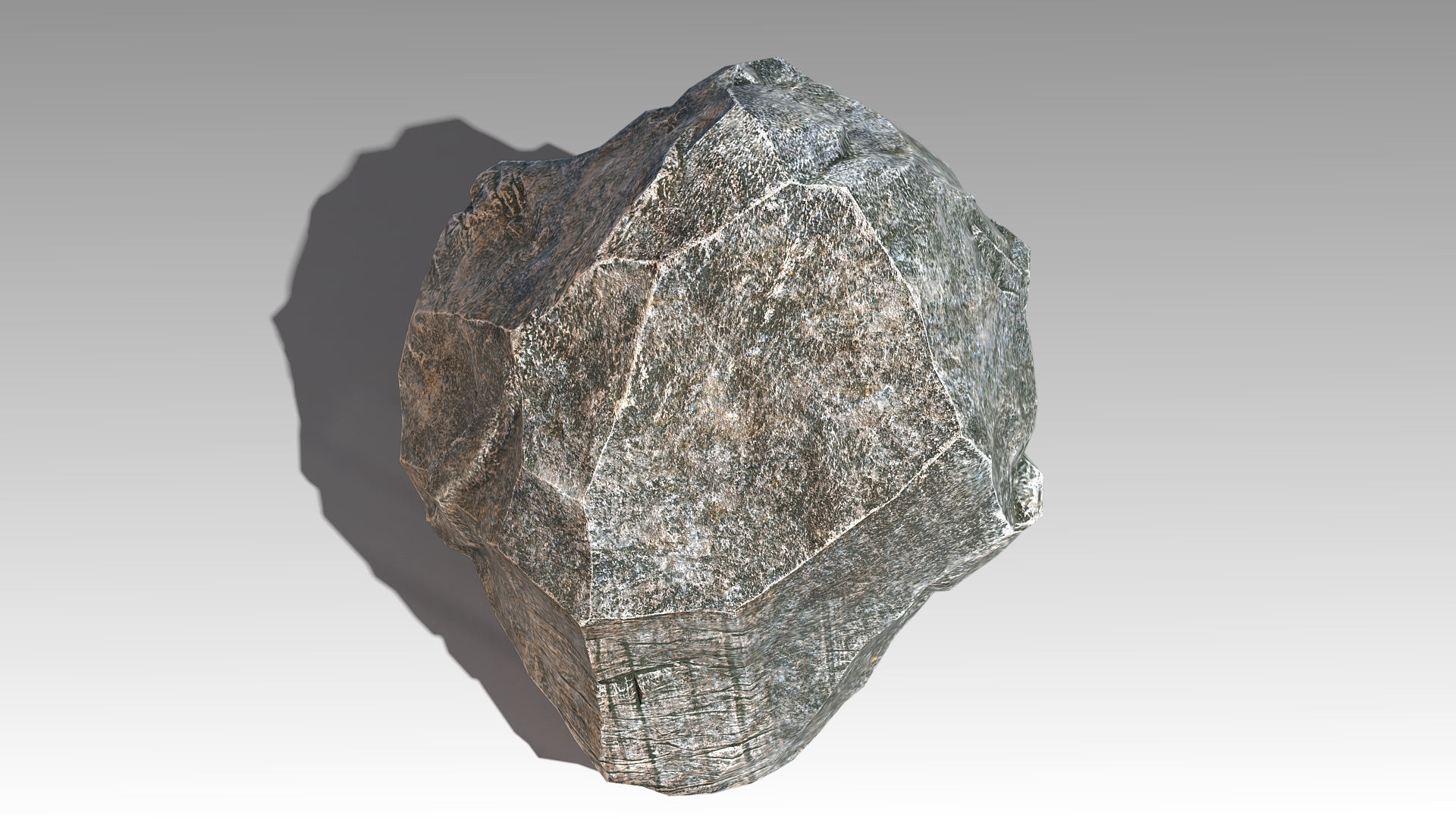 Stone 01 Set 01 PBR Low-poly 3D model_7