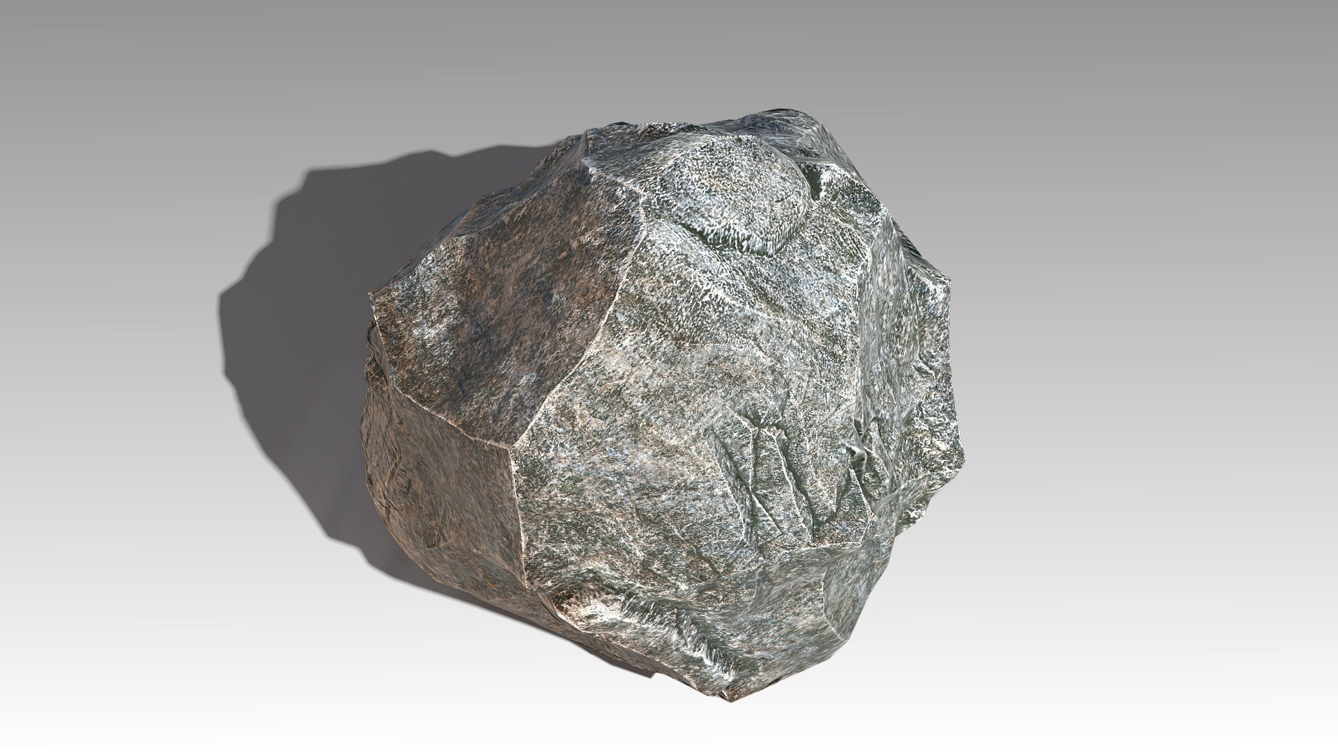 Stone 01 Set 01 PBR Low-poly 3D model_8
