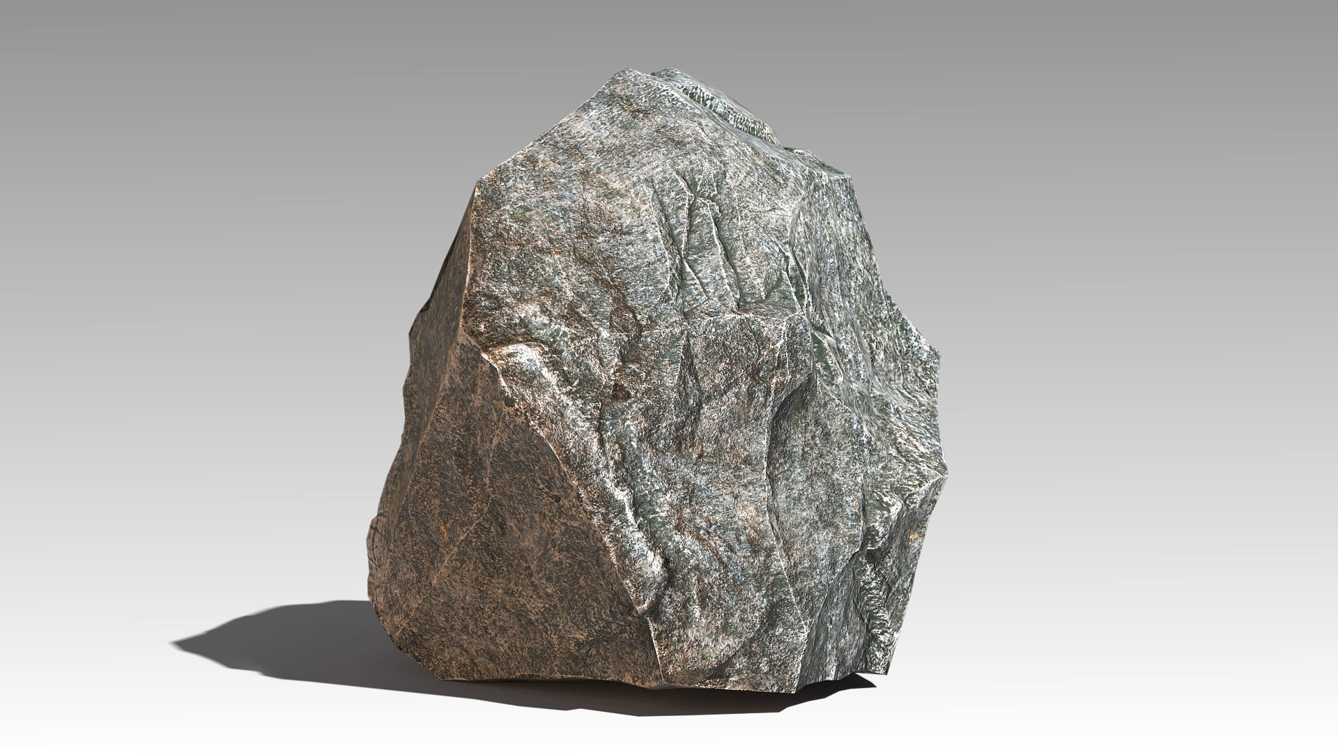 Stone 01 Set 01 PBR Low-poly 3D model_3