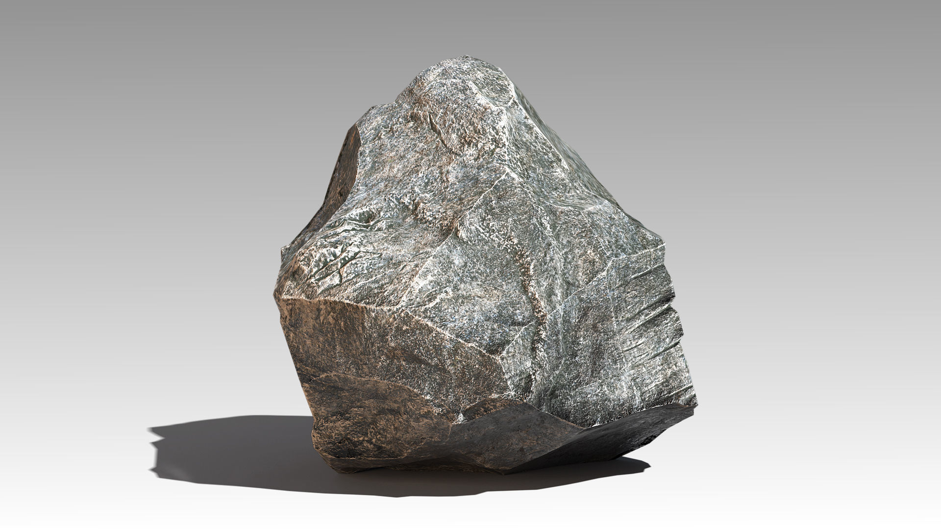 Stone 01 Set 01 PBR Low-poly 3D model_5