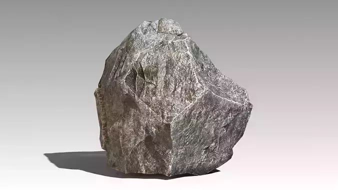 Stone 01 Set 01 PBR Low-poly 3D model