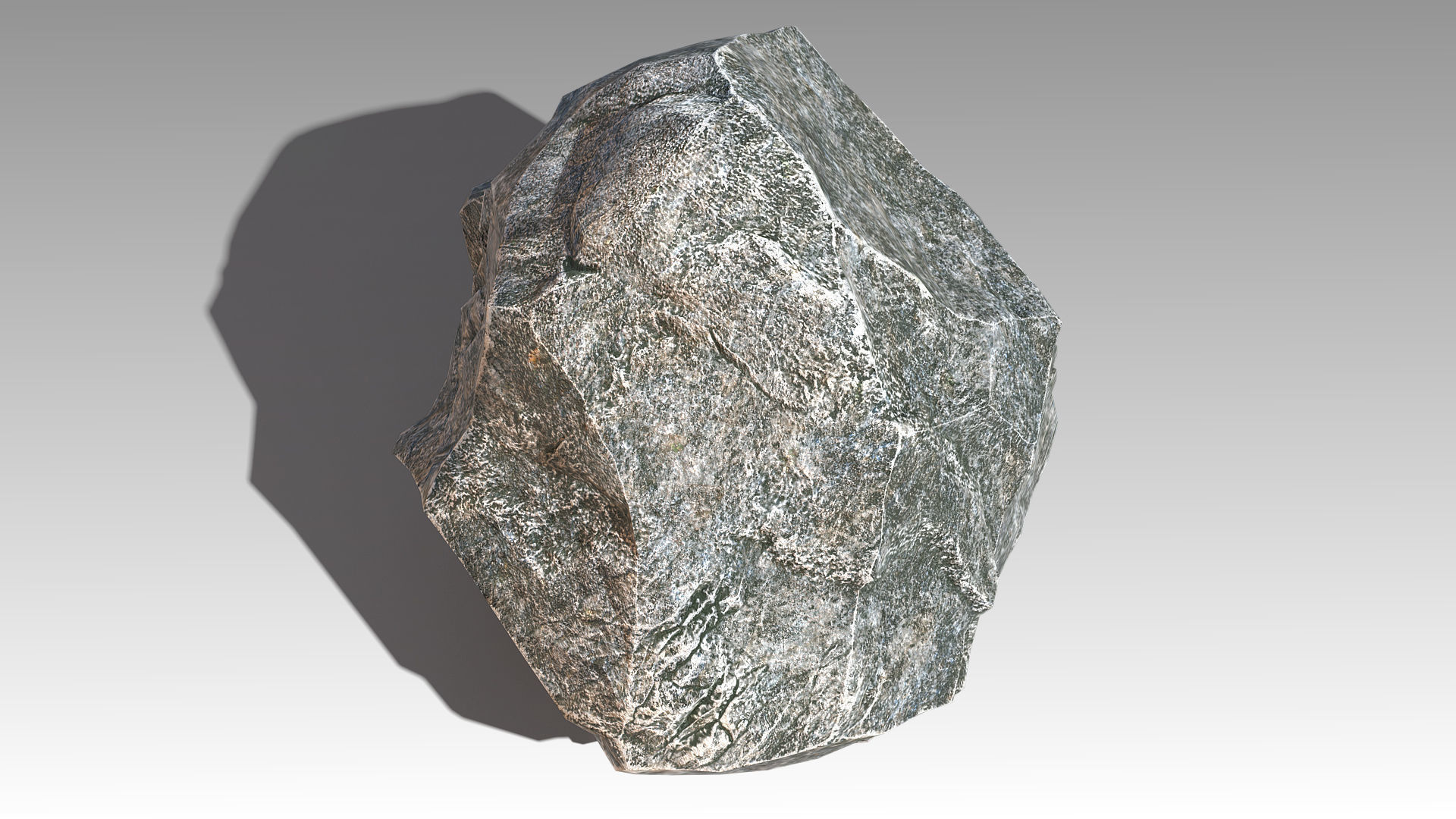Stone 01 Set 01 PBR Low-poly 3D model_10