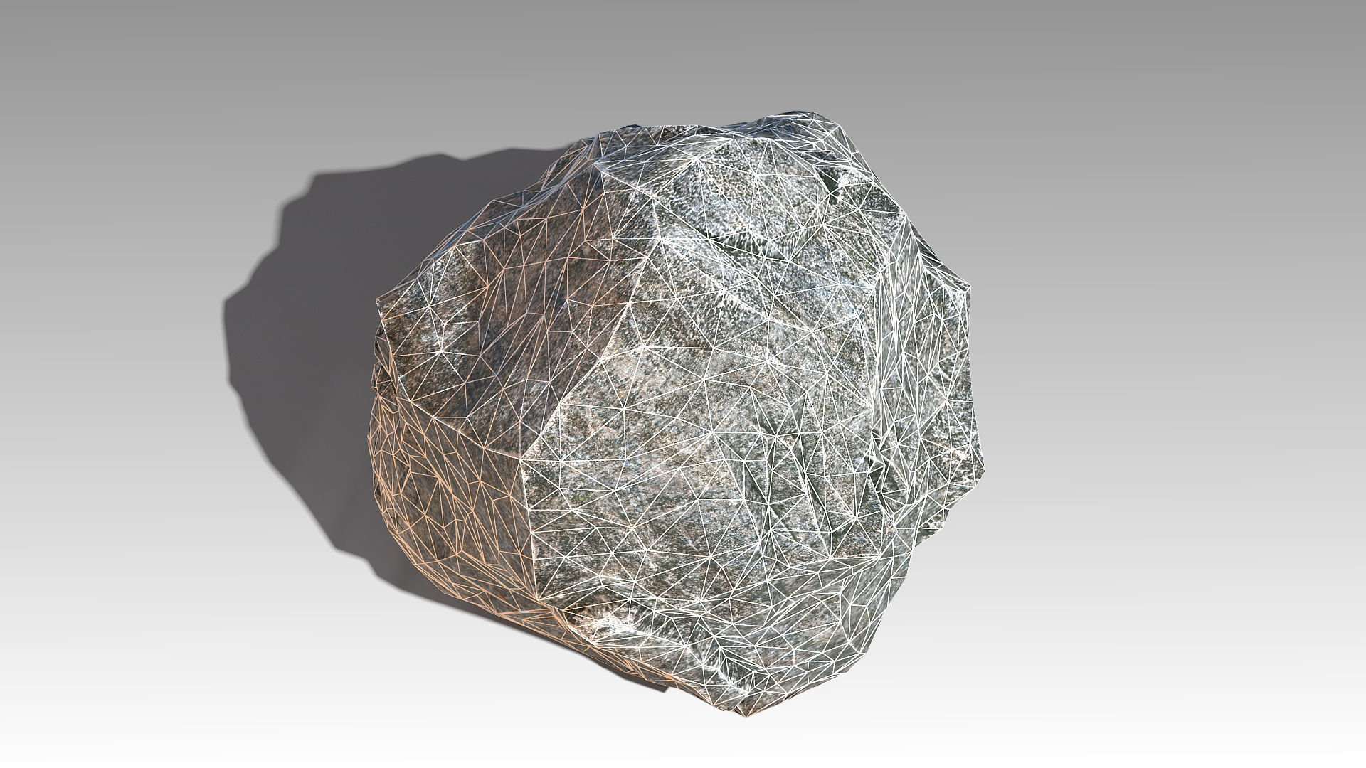 Stone 01 Set 01 PBR Low-poly 3D model_20