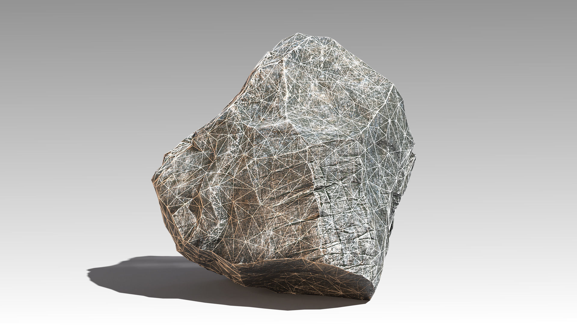 Stone 01 Set 01 PBR Low-poly 3D model_12