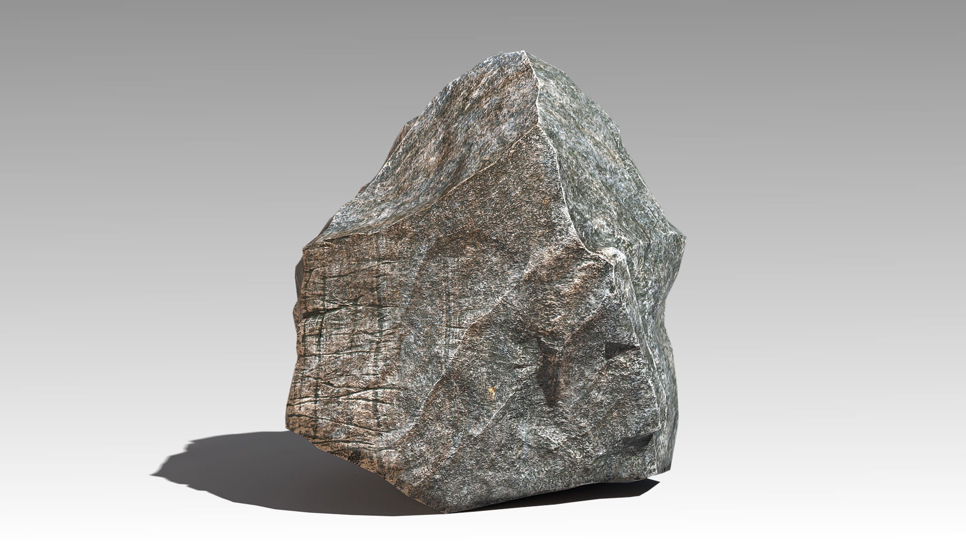 Stone 01 Set 01 PBR Low-poly 3D model_2