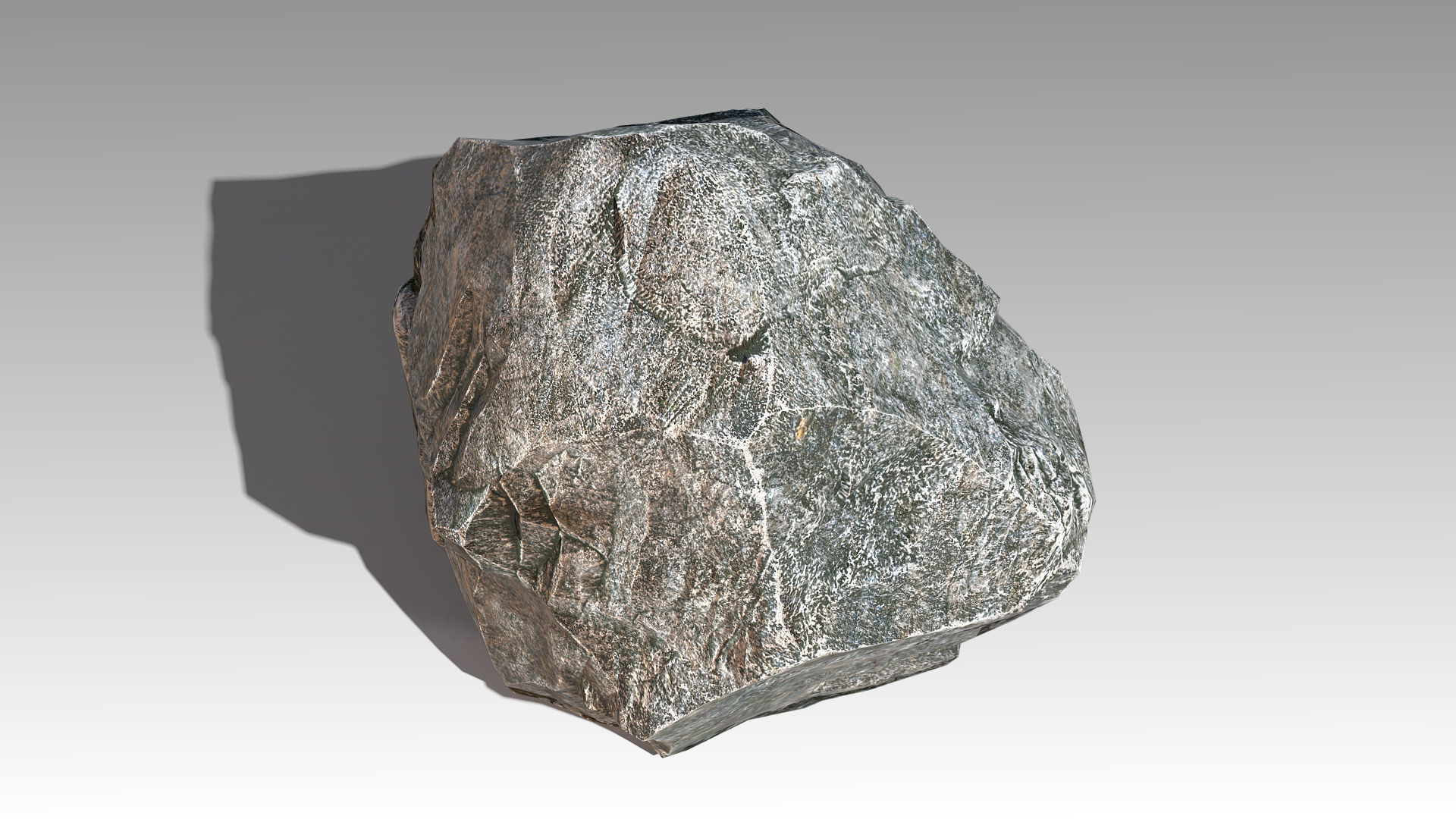 Stone 01 Set 01 PBR Low-poly 3D model_9