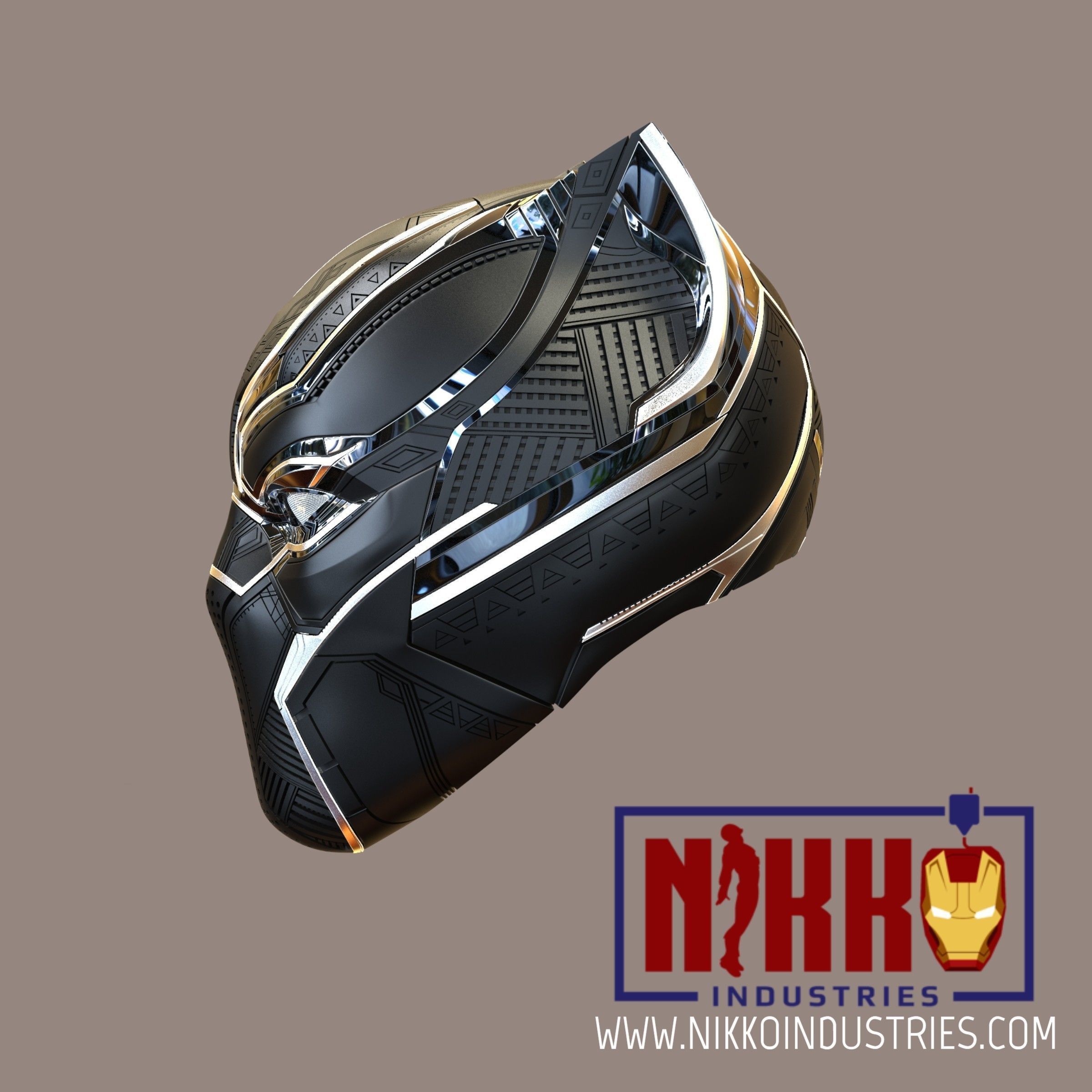 Black Panther Civil War  3D print model_18