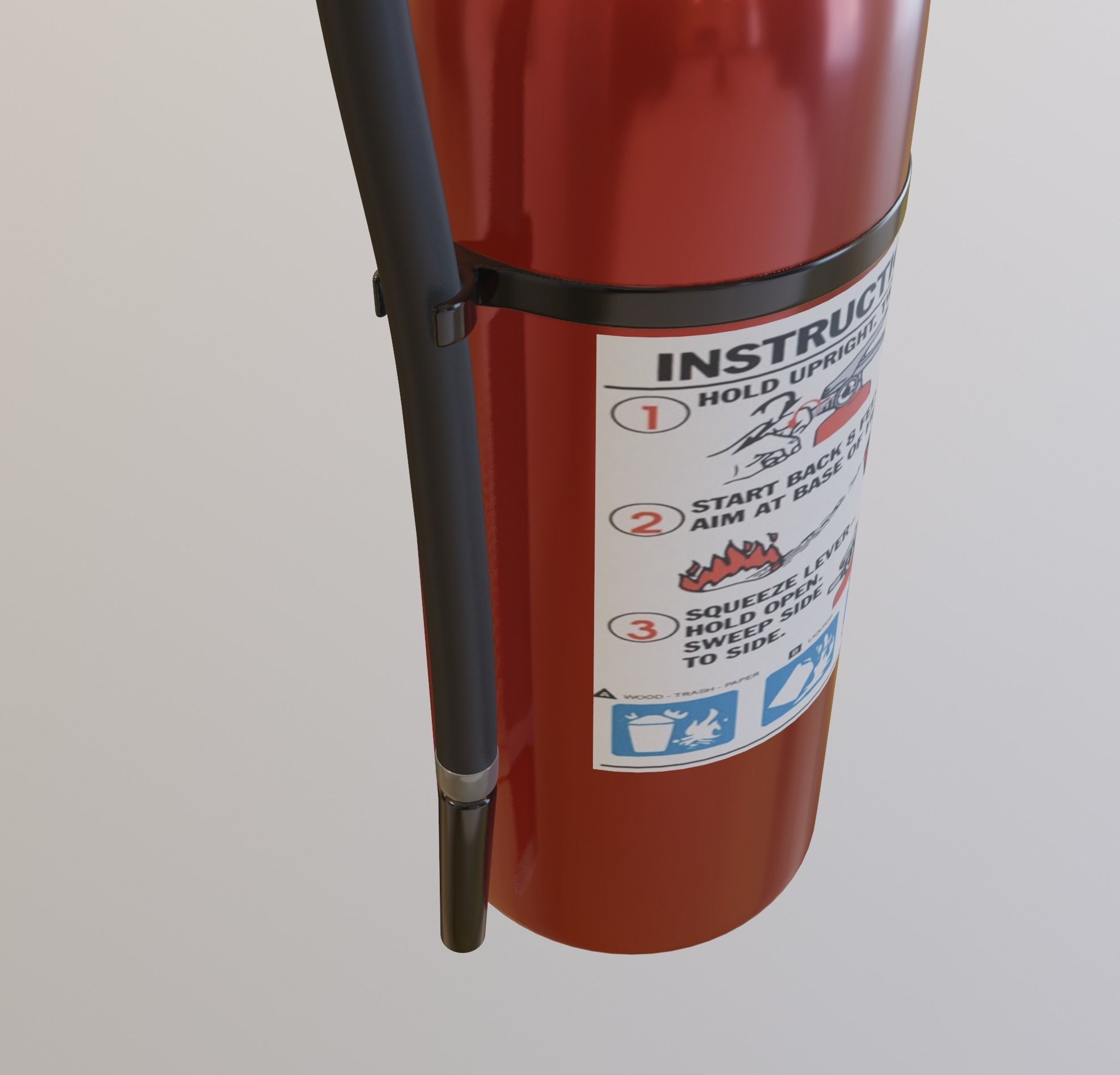 Fire Extinguisher 3D model_6