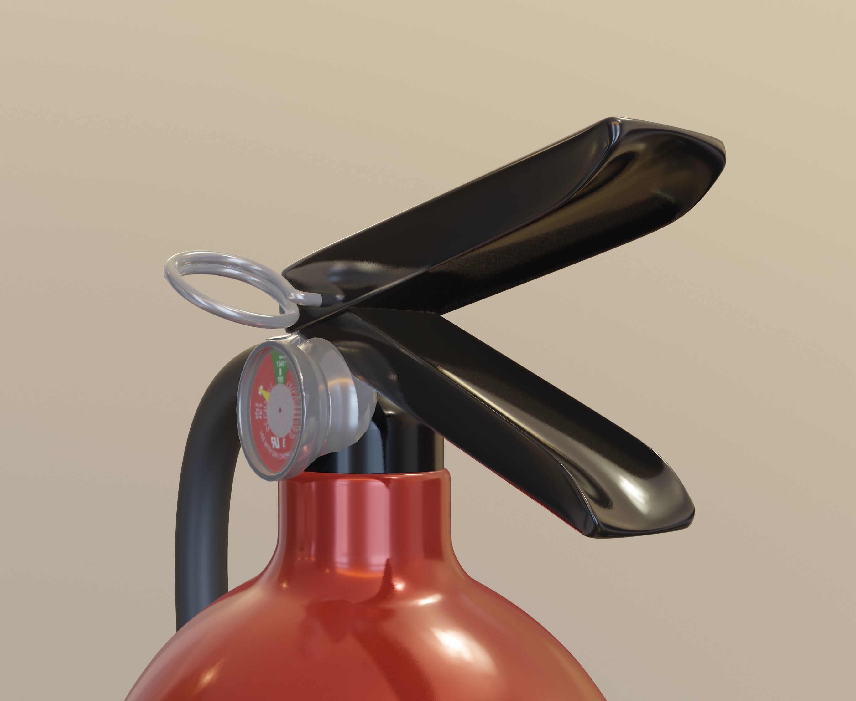 Fire Extinguisher 3D model_2