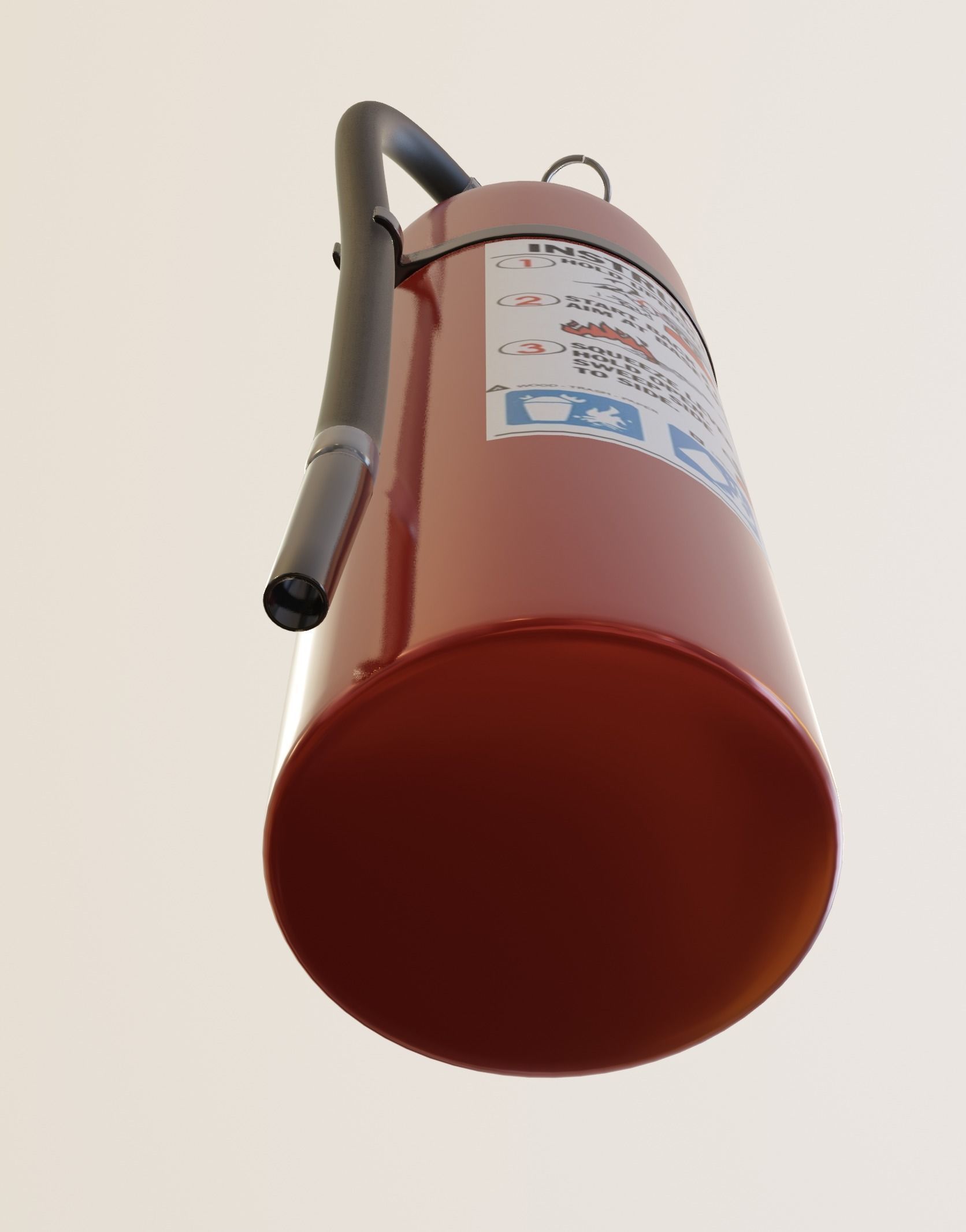 Fire Extinguisher 3D model_7
