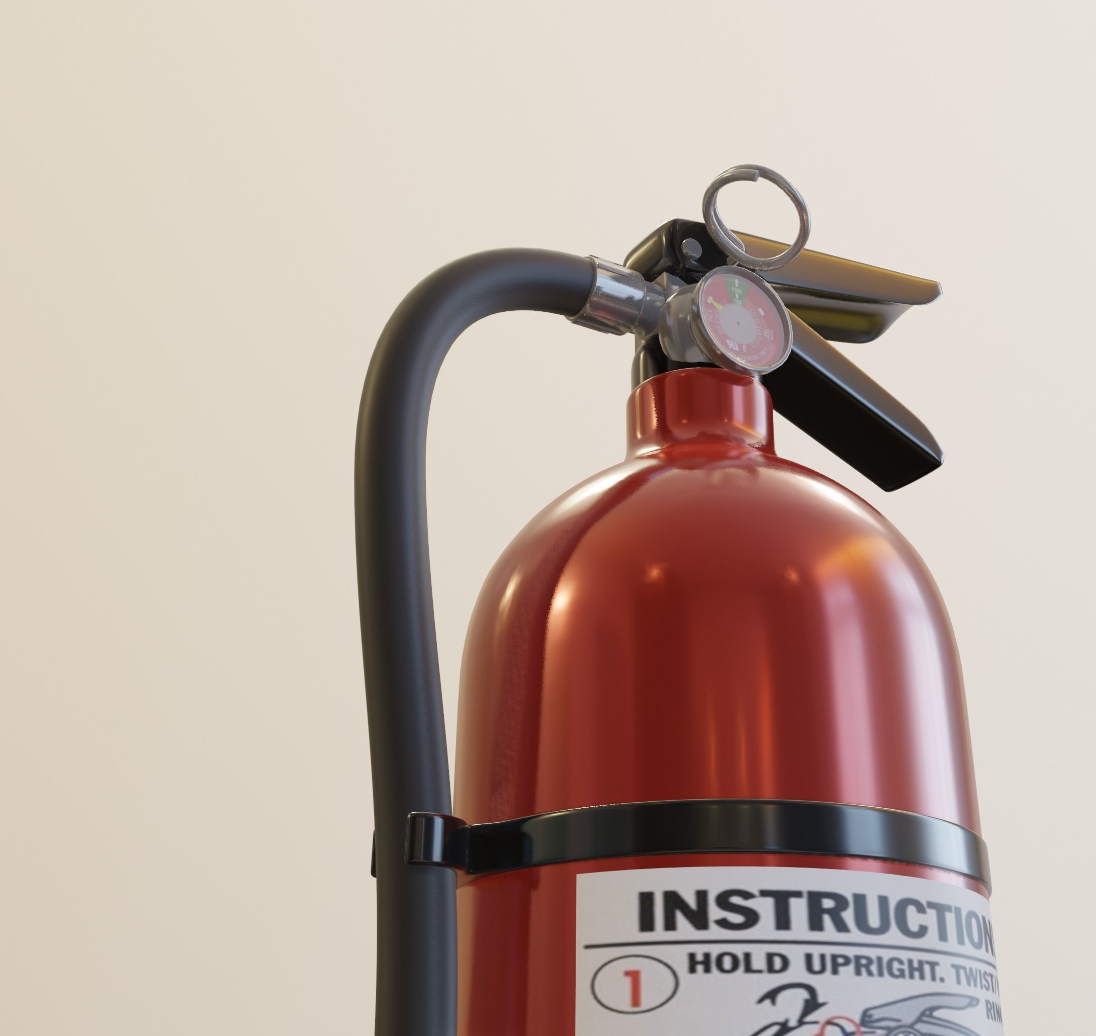 Fire Extinguisher 3D model_10