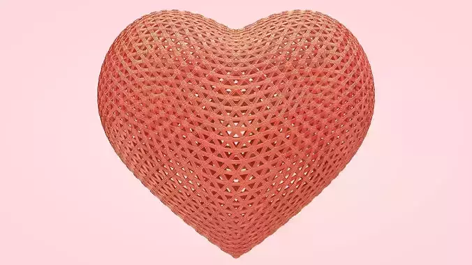 Heart Cage 2 3D model