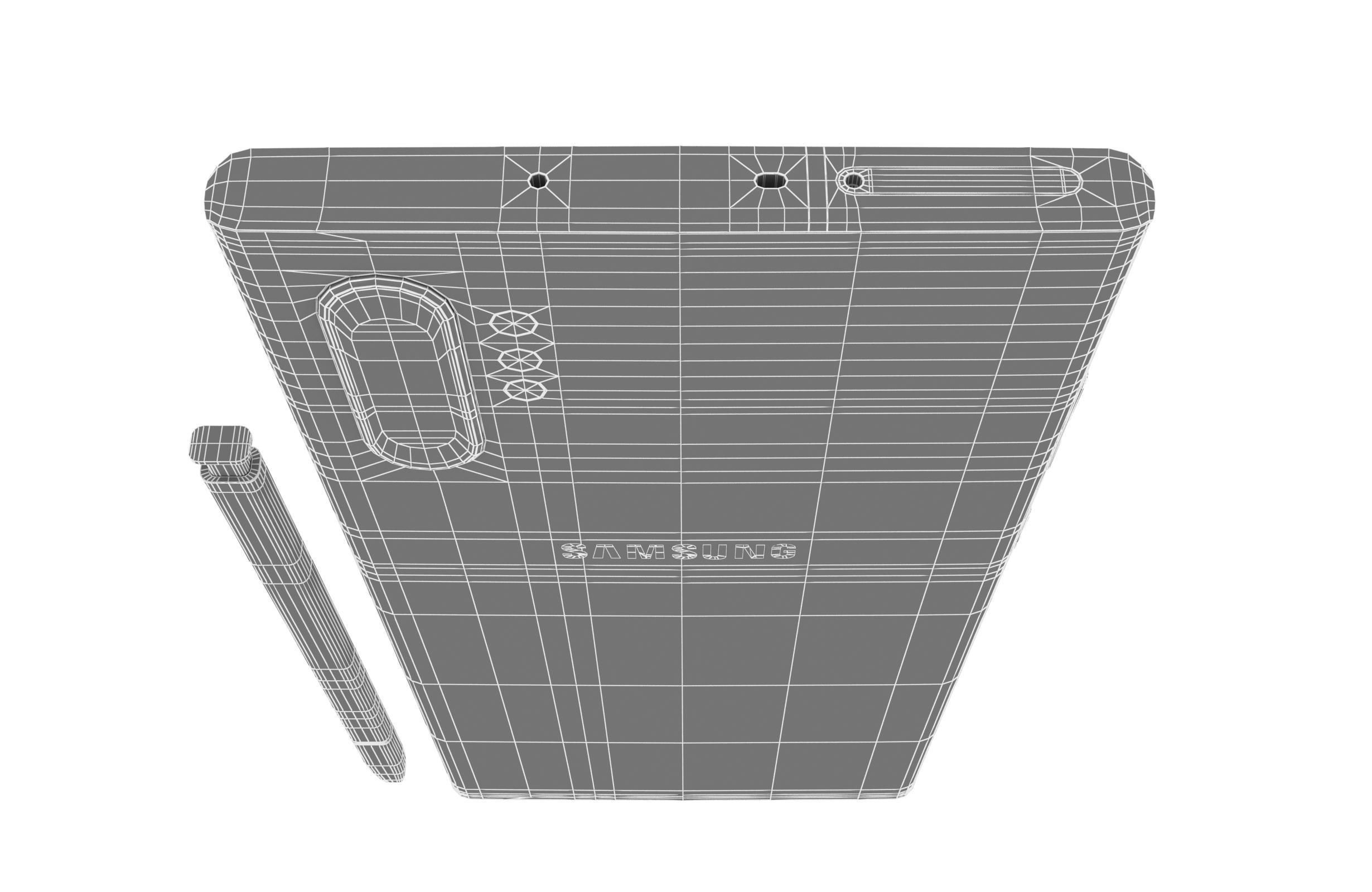 Samsung Galaxy Note 10 Plus Aura White 3D model_22